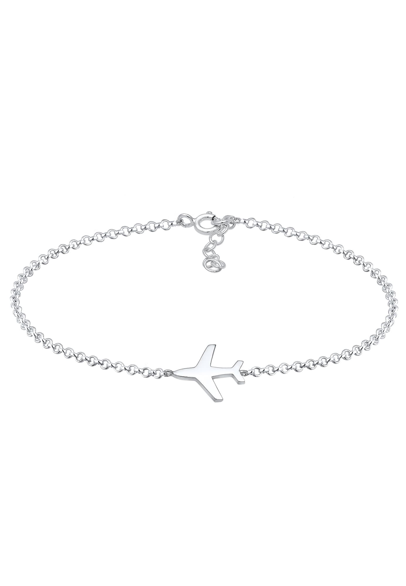 ELLI Brățară Flugzeug  argintiu
