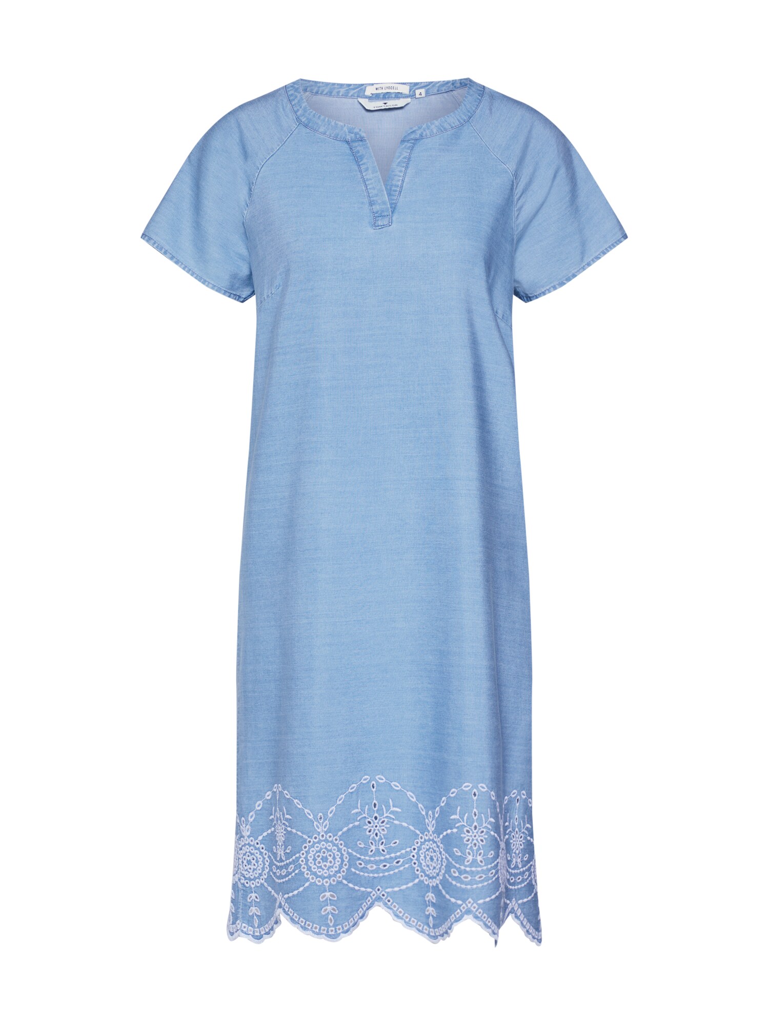 Tom Tailor Dames Jurk Blauw Denim tom tailor kopen in de aanbieding