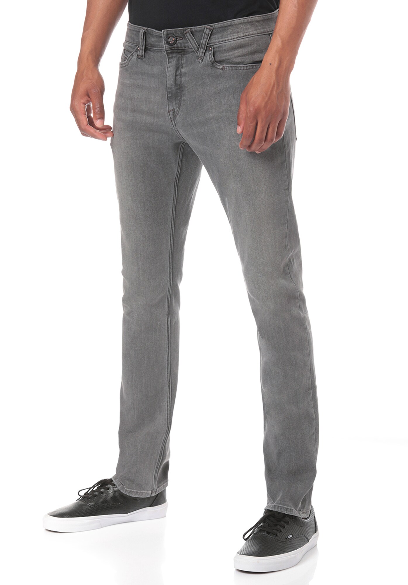 Volcom Heren Jeans Grey Denim volcom kopen in de aanbieding