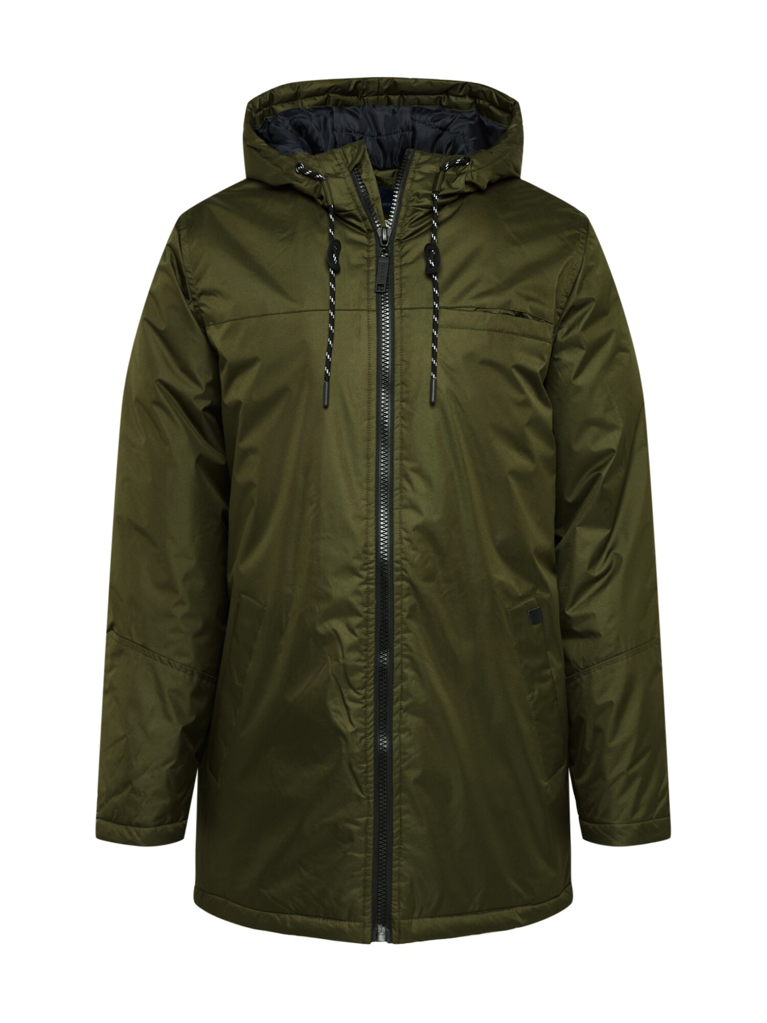 BLEND Demisezoninė striukė 'Outerwear'  tamsiai žalia