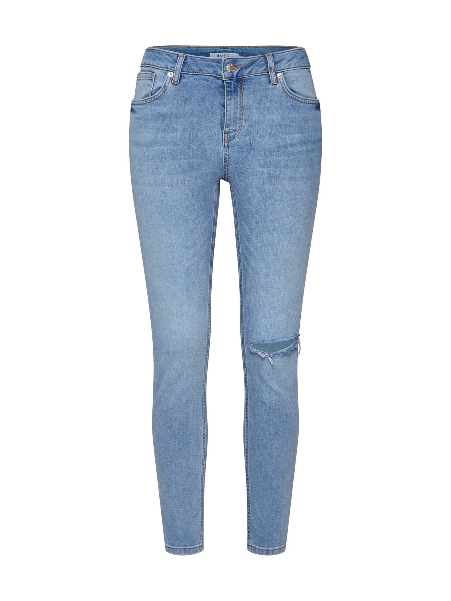 Na-Kd Na Kd Dames Jeans Lichtblauw na-kd kopen in de aanbieding