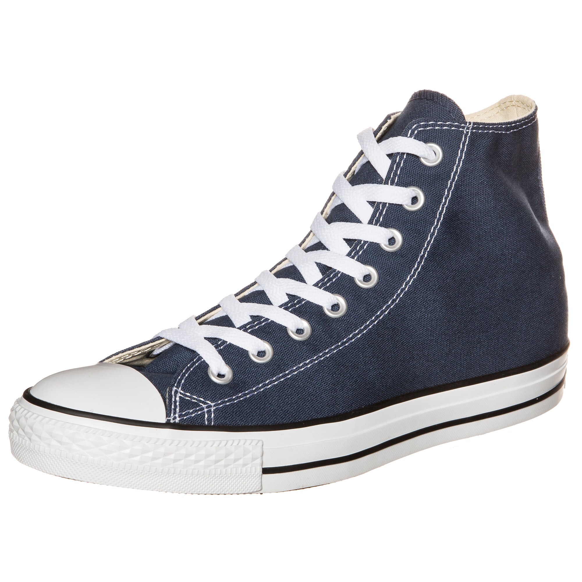 Converse Heren Sneakers Hoog Marine Wit converse kopen in de aanbieding