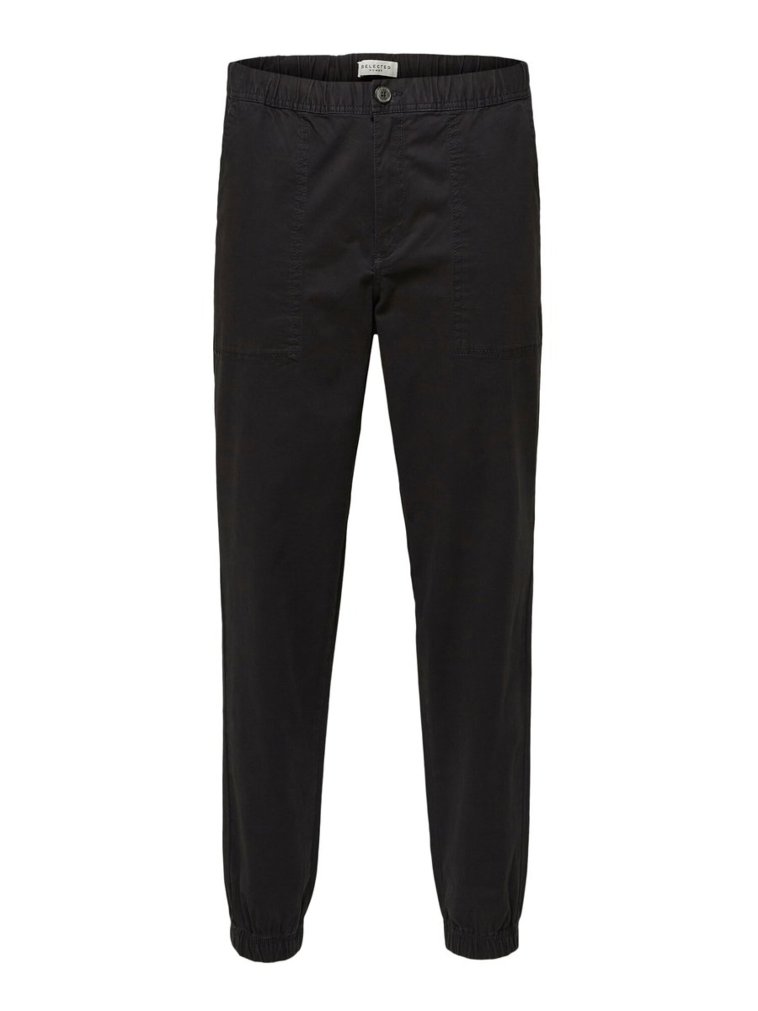 Selected Homme Heren Broek Zwart selected homme kopen in de aanbieding