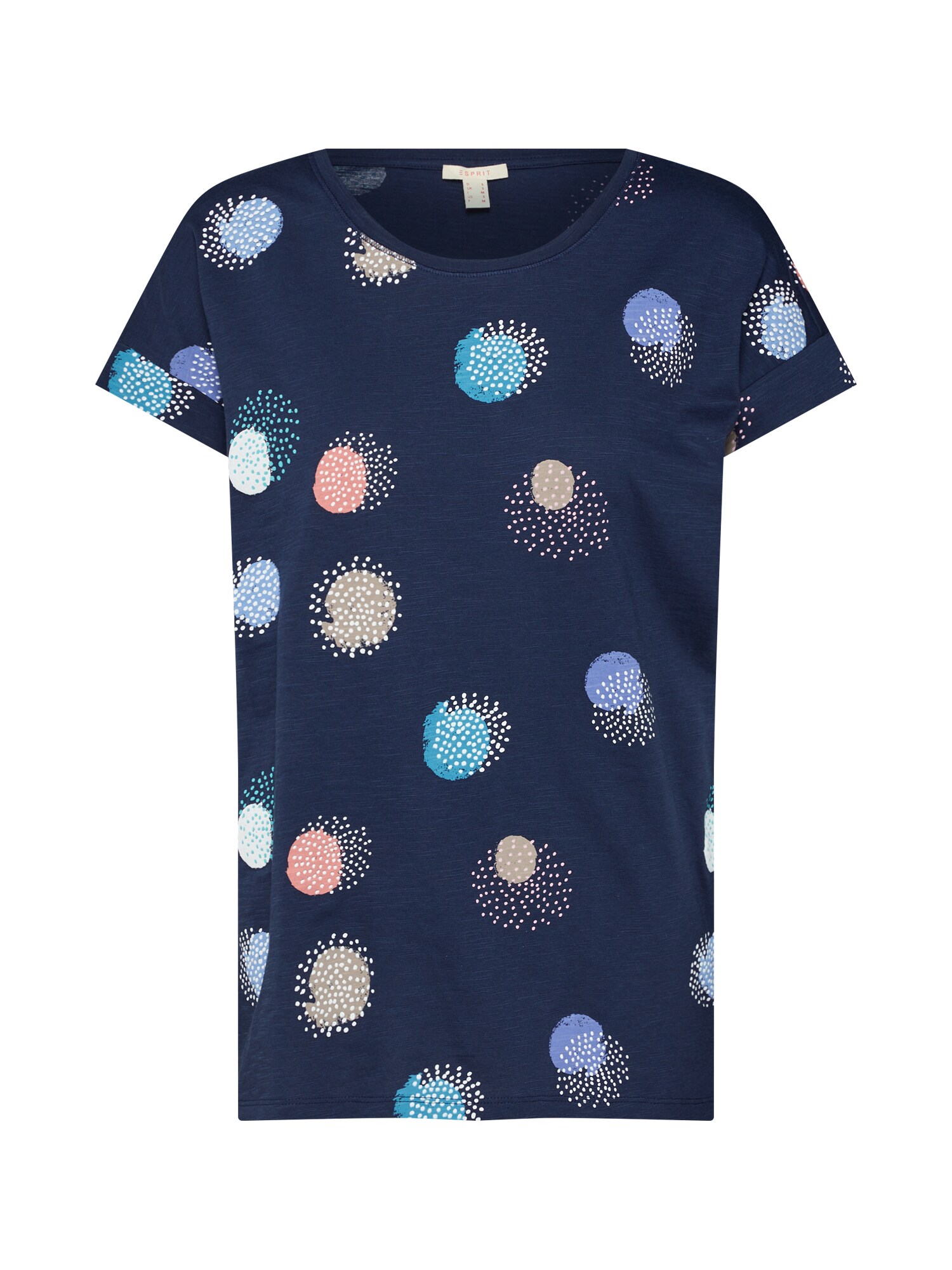 Esprit Dames Shirt Aop T Navy esprit kopen in de aanbieding