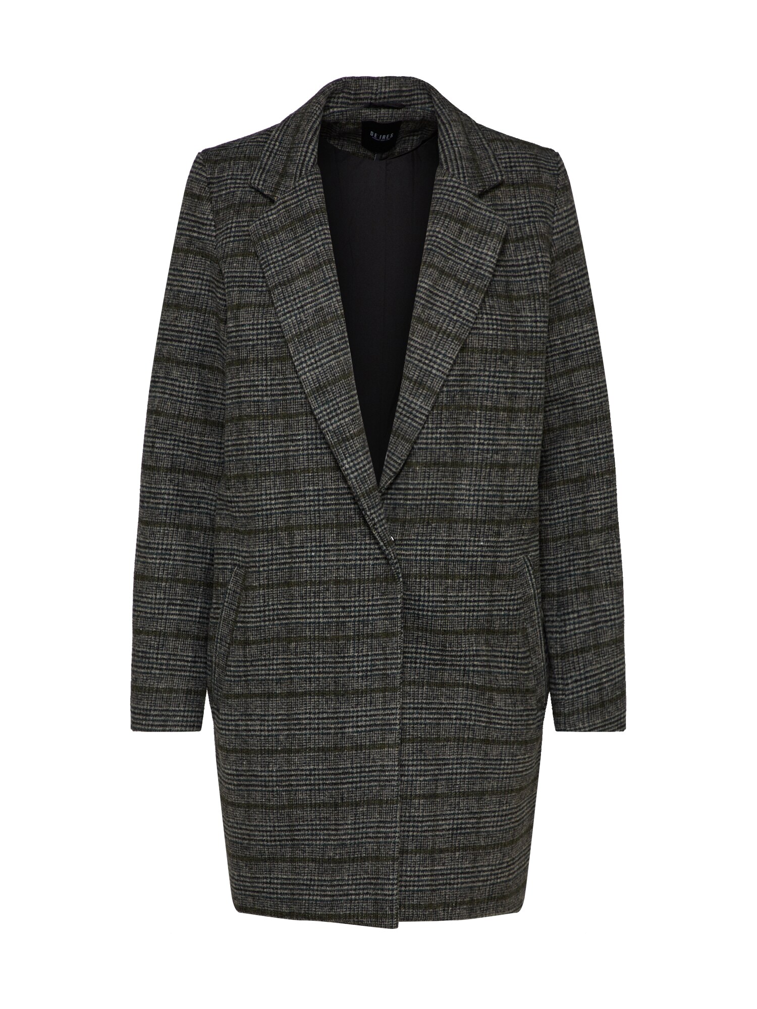 Desires Dames Tussenmantel Ravna Grijs Zwart desires kopen in de aanbieding