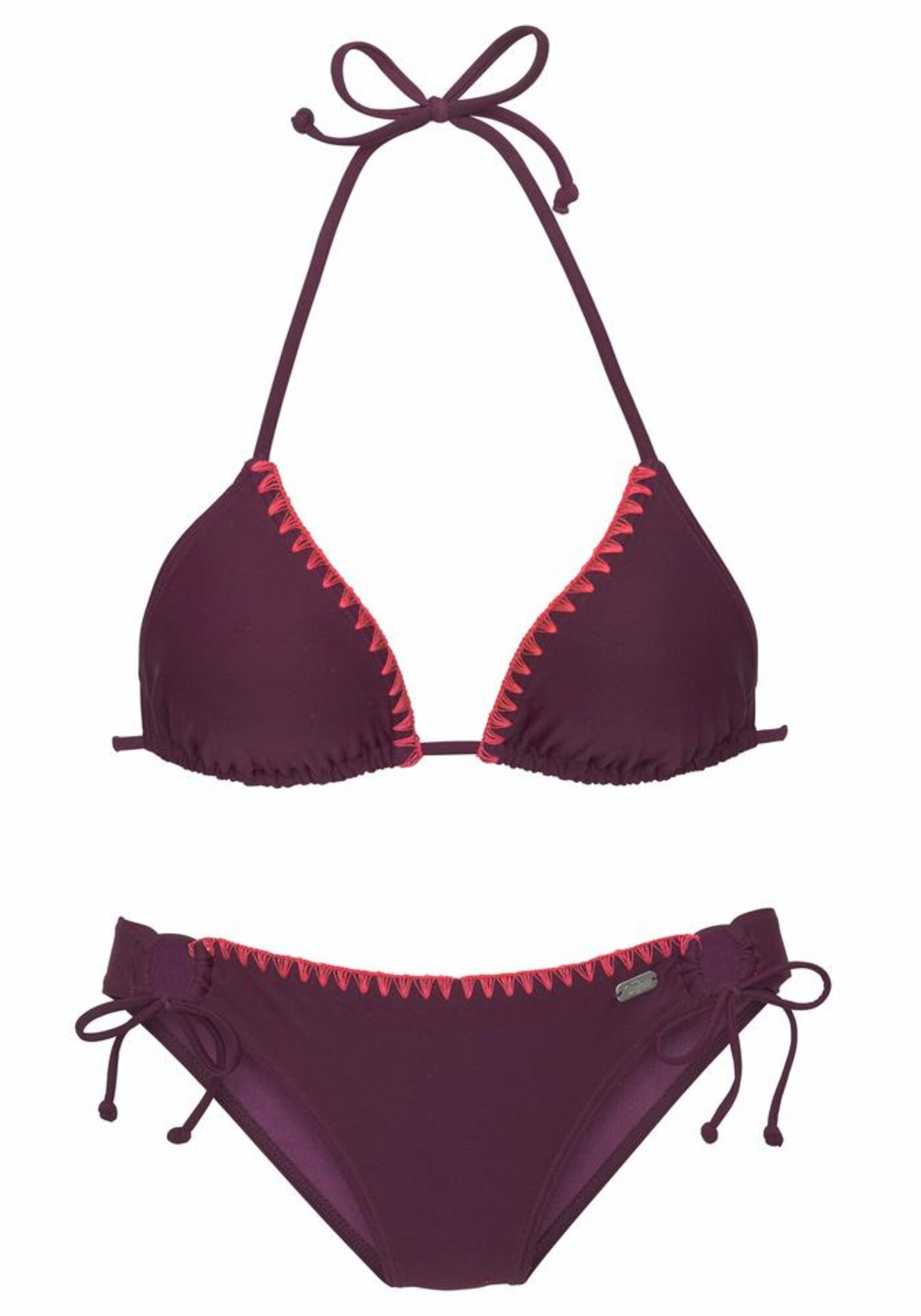 BUFFALO Bikinis  baklažano spalva