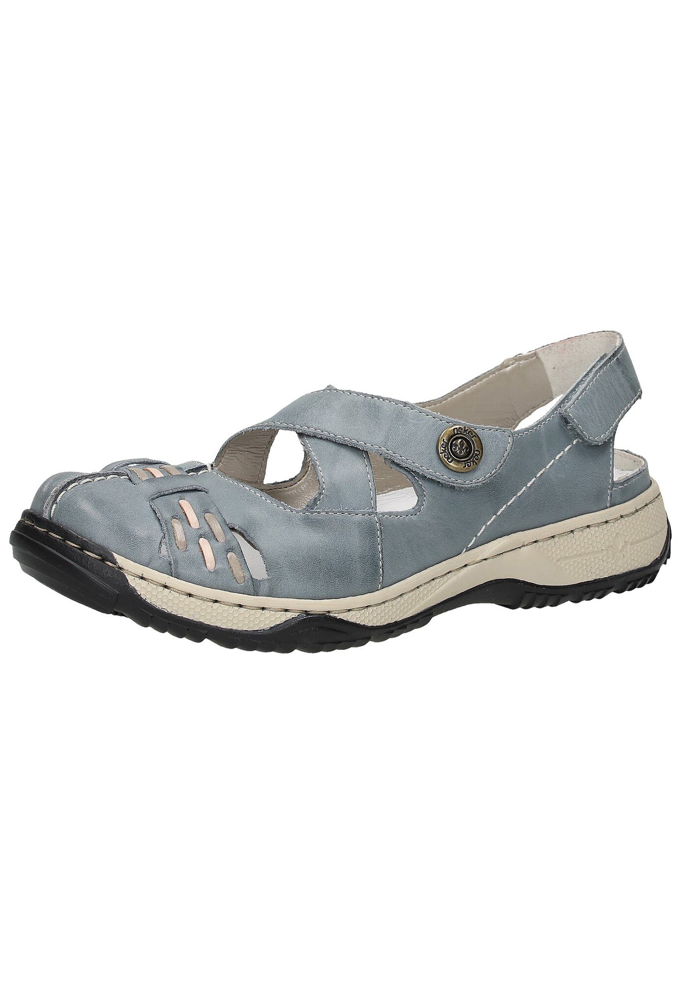 Rieker Dames Wandelsandalen Smoky Blue rieker kopen in de aanbieding