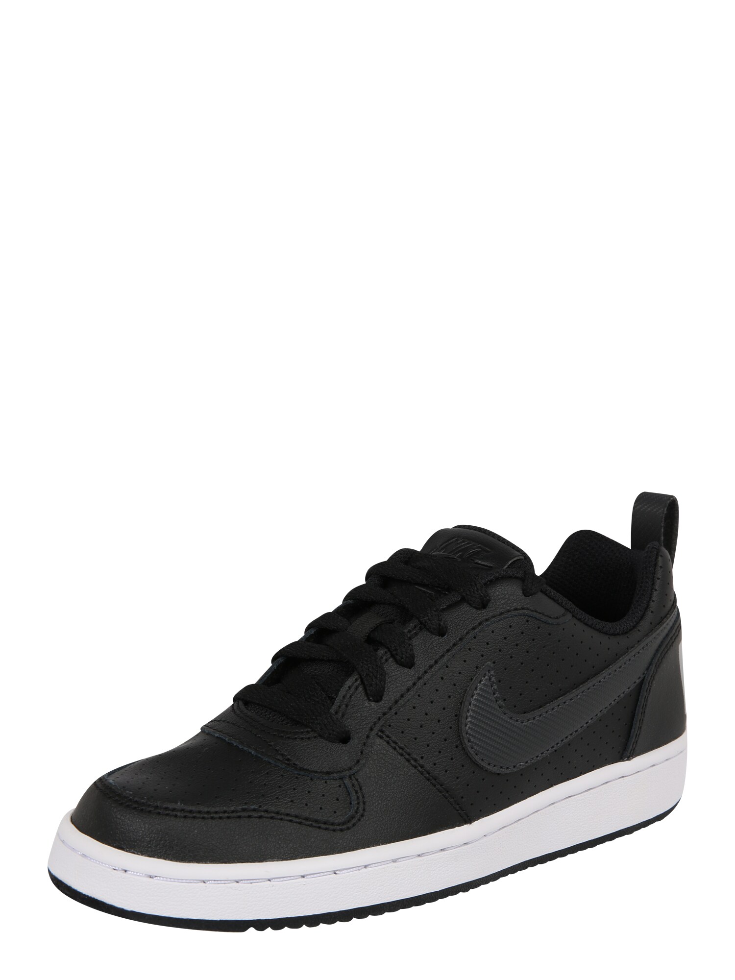 Nike Sportswear Jongens Sneakers Court Borough Low Ep Zwart Wit nike kopen in de aanbieding