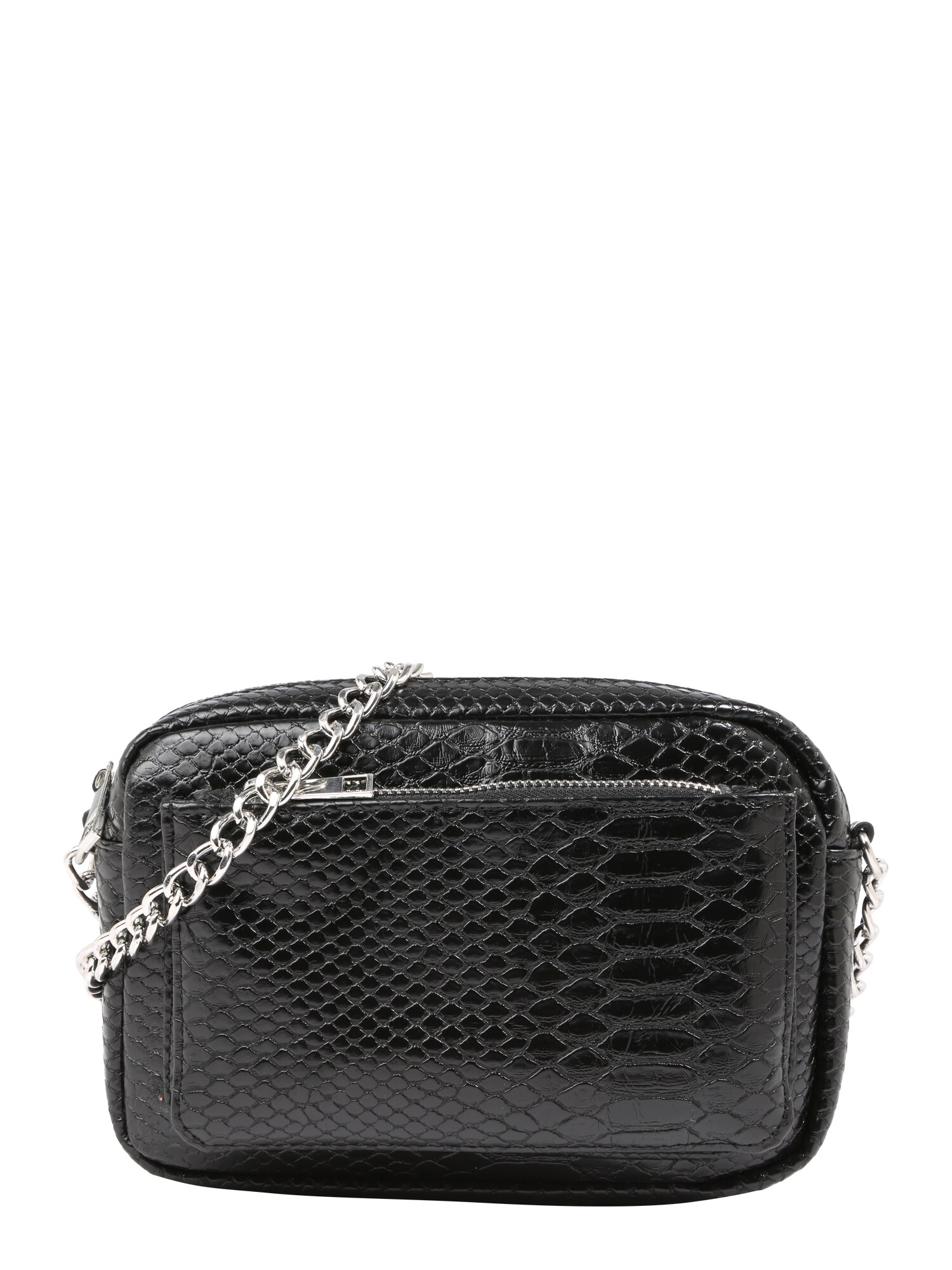 Pieces Dames Schoudertas Paulina Grijs Zwart pieces kopen in de aanbieding