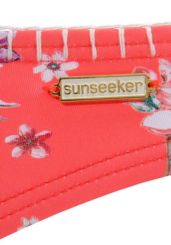 SUNSEEKER, Bikini nadrágok 'Ditsy', piros, 3 kép a 4 közül