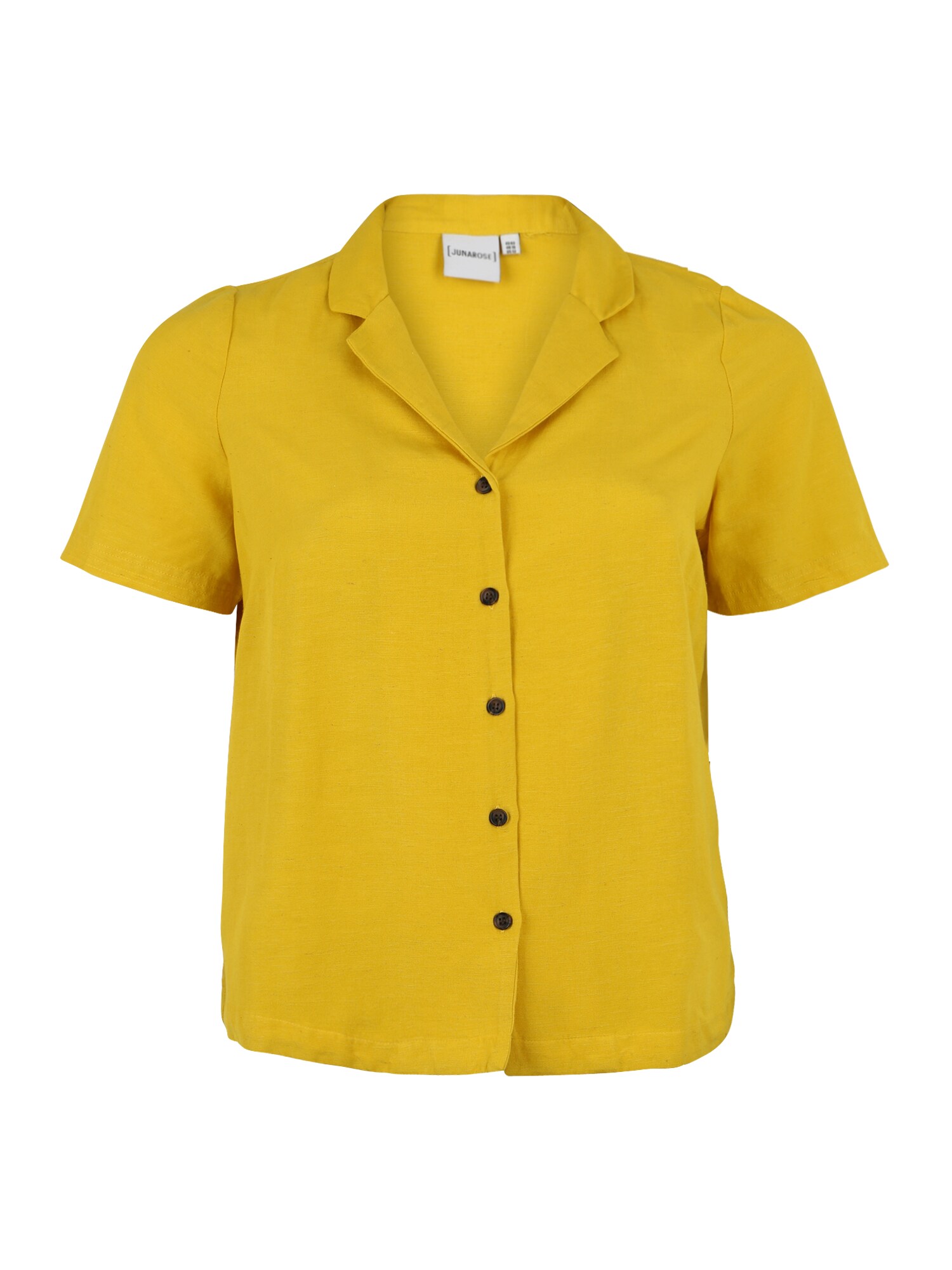Junarose Dames Blouse Lobe Geel junarose kopen in de aanbieding