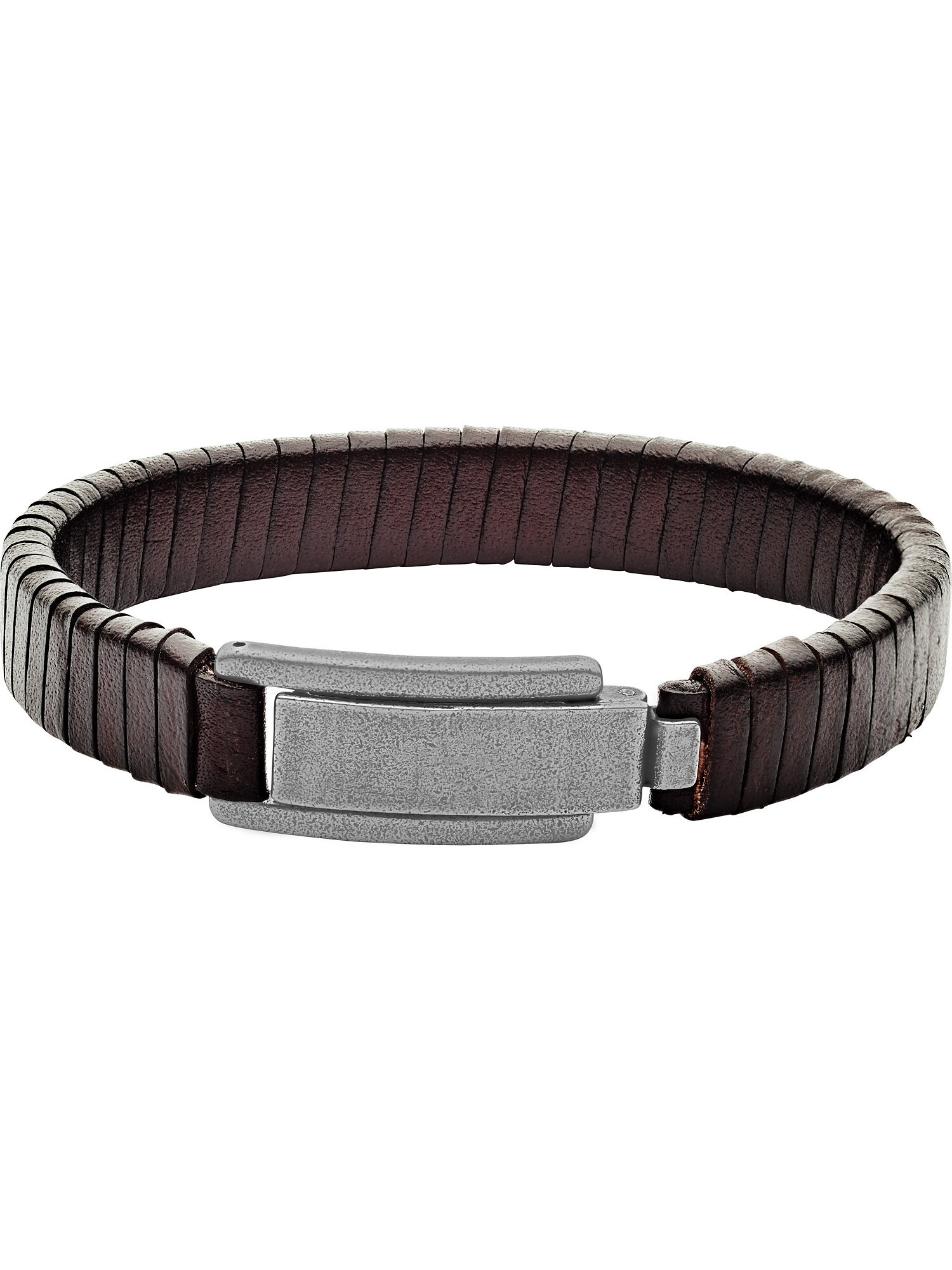 FOSSIL Armband ''''JF03105793'''' dunkelbraun