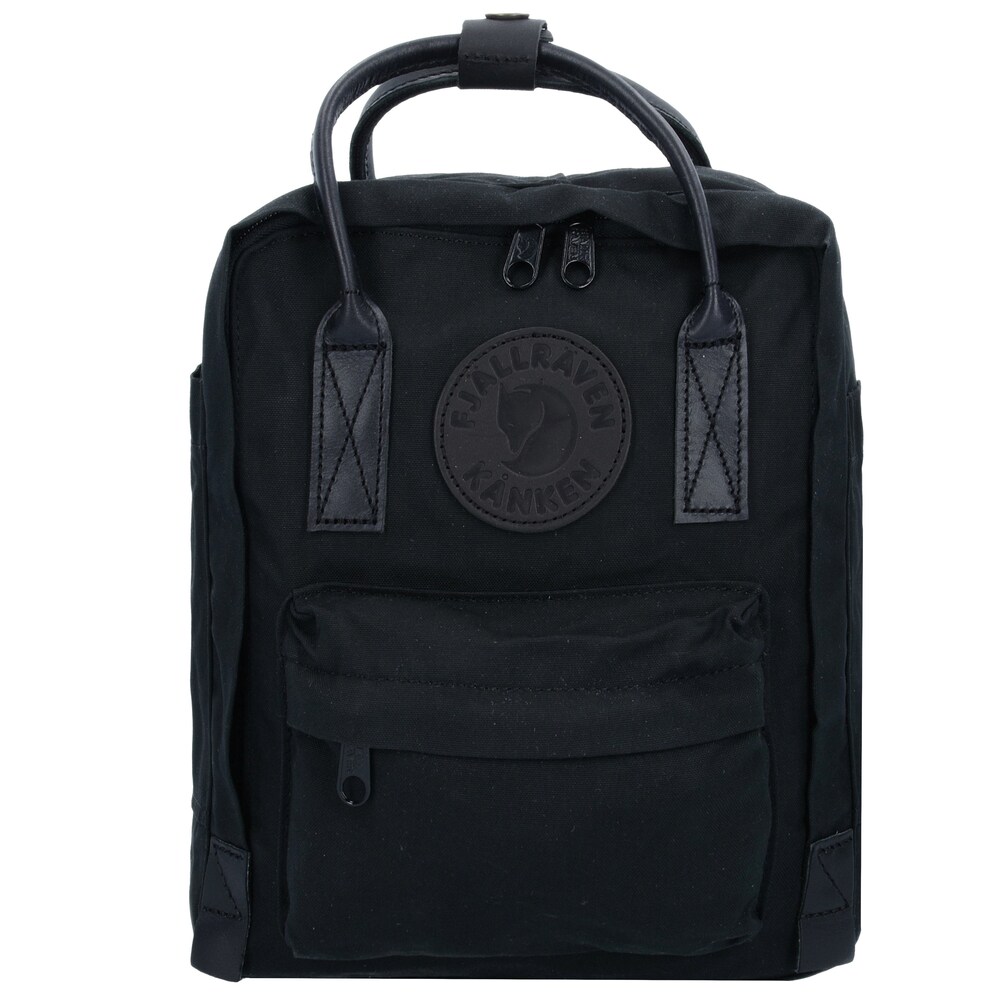 Fjällräven 'Kånken No. 2 Black Mini' Jungen Größe One Size schwarz
