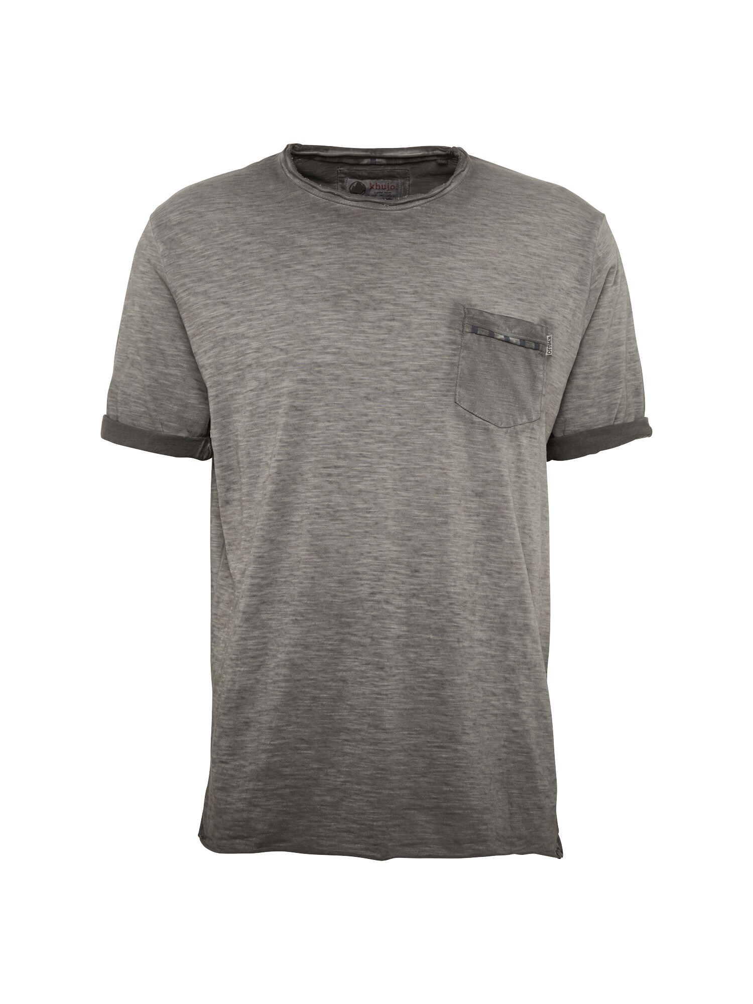 Khujo Heren Shirt Tordy Antraciet khujo kopen in de aanbieding