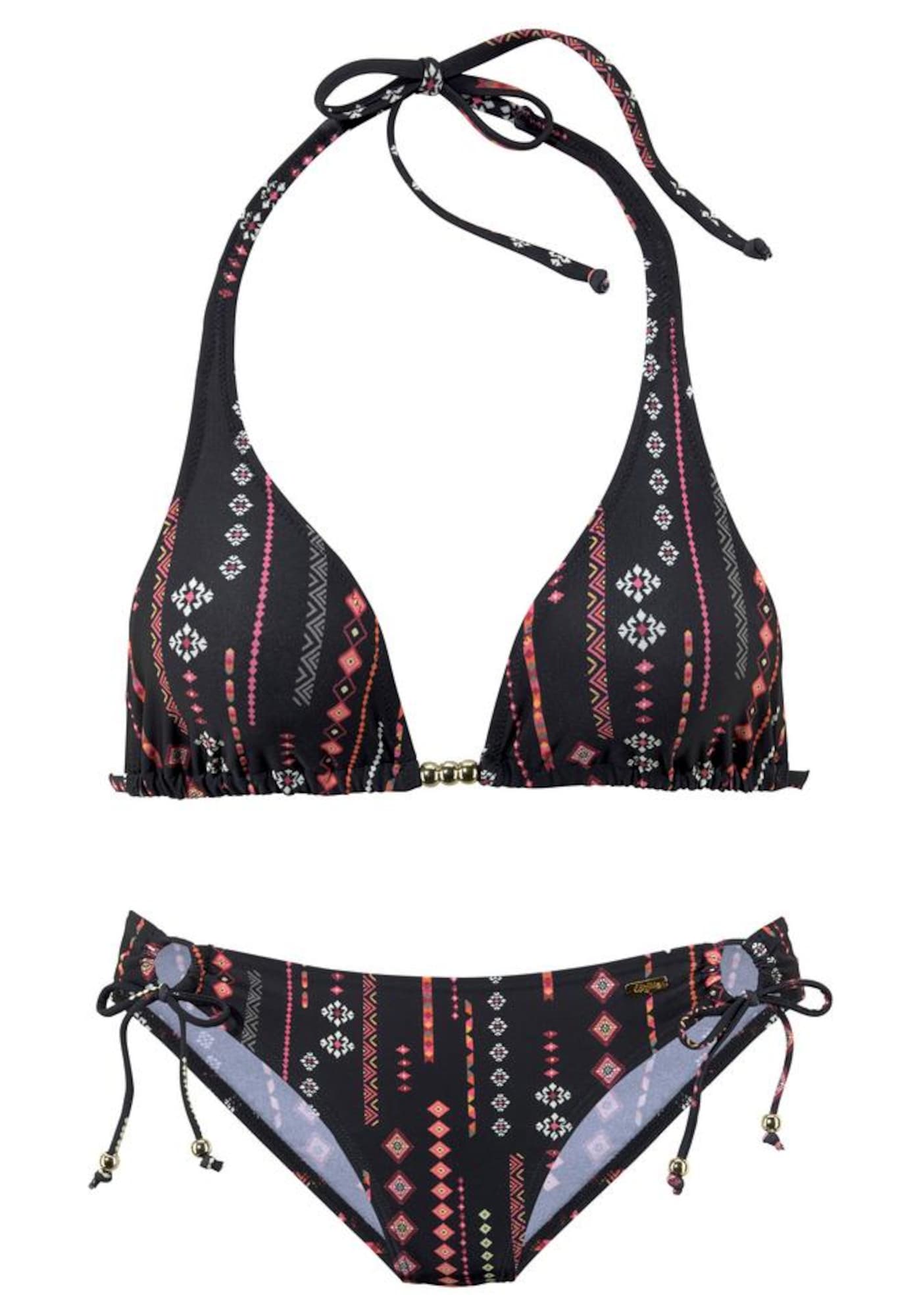 BUFFALO Bikinis  juoda / mišrios spalvos