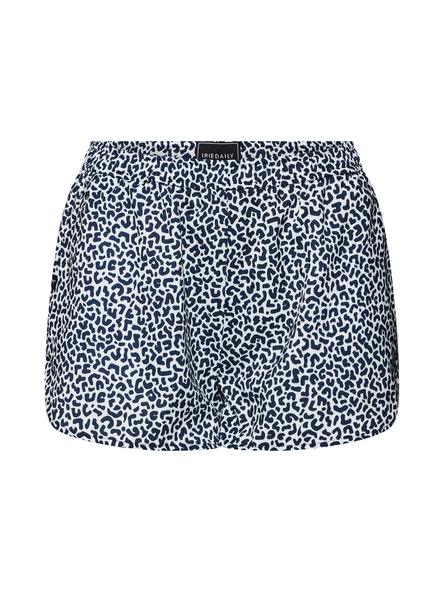 Iriedaily Maudymosi trumpikės 'Funky Boardshort'  balta / juoda