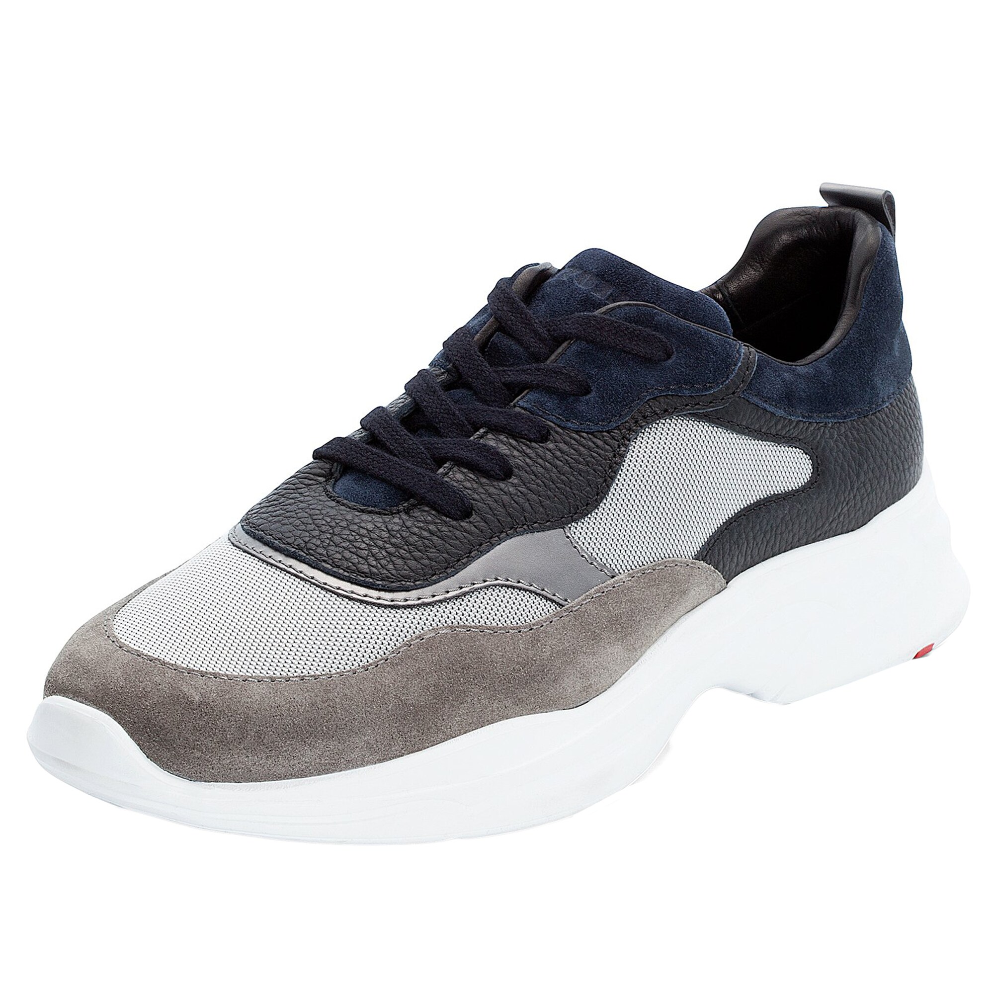 LLOYD Sneaker ''''Acton'''' dunkelblau / taupe / hellgrau