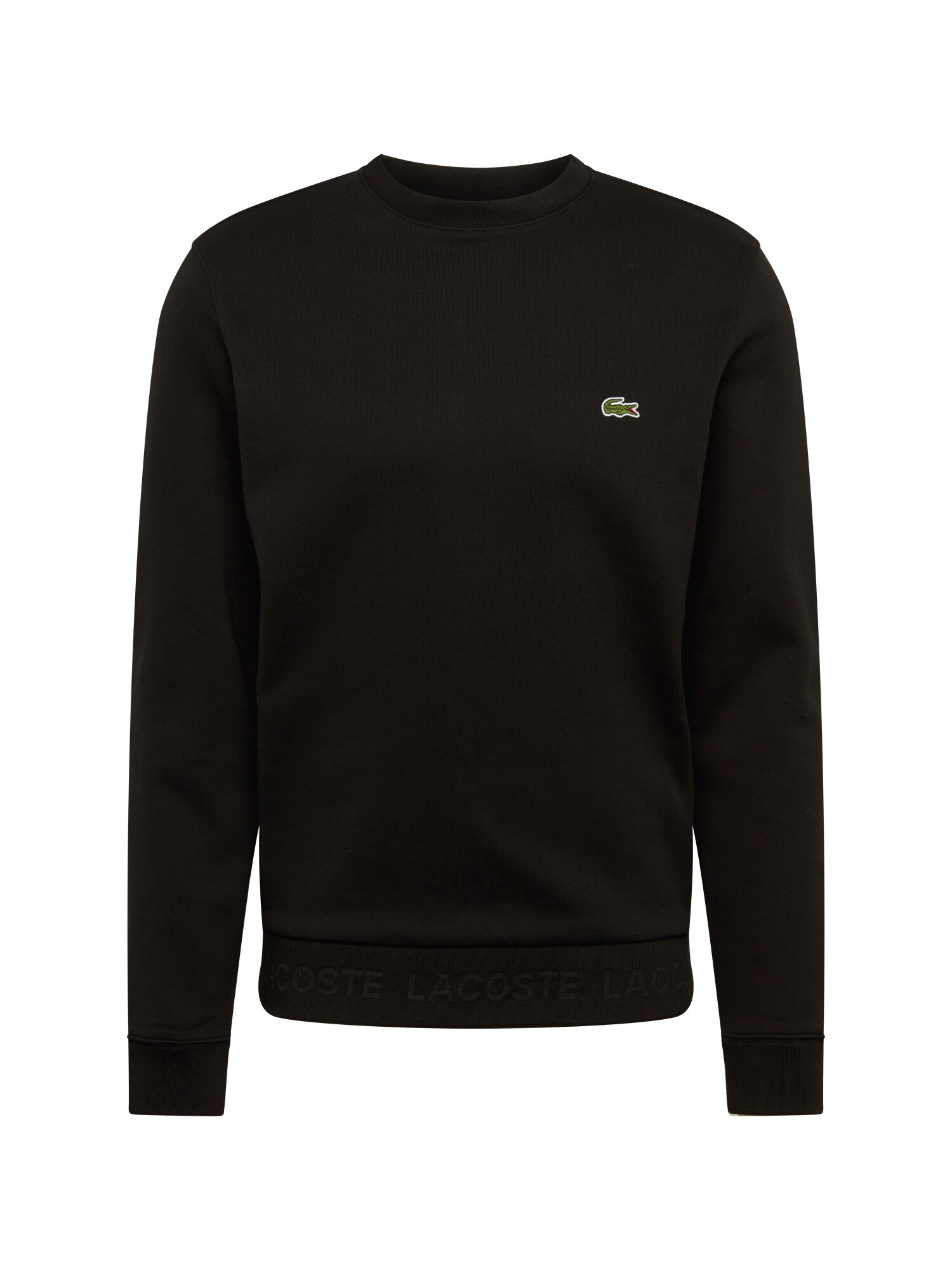 Lacoste Heren Sweatshirt Zwart lacoste kopen in de aanbieding