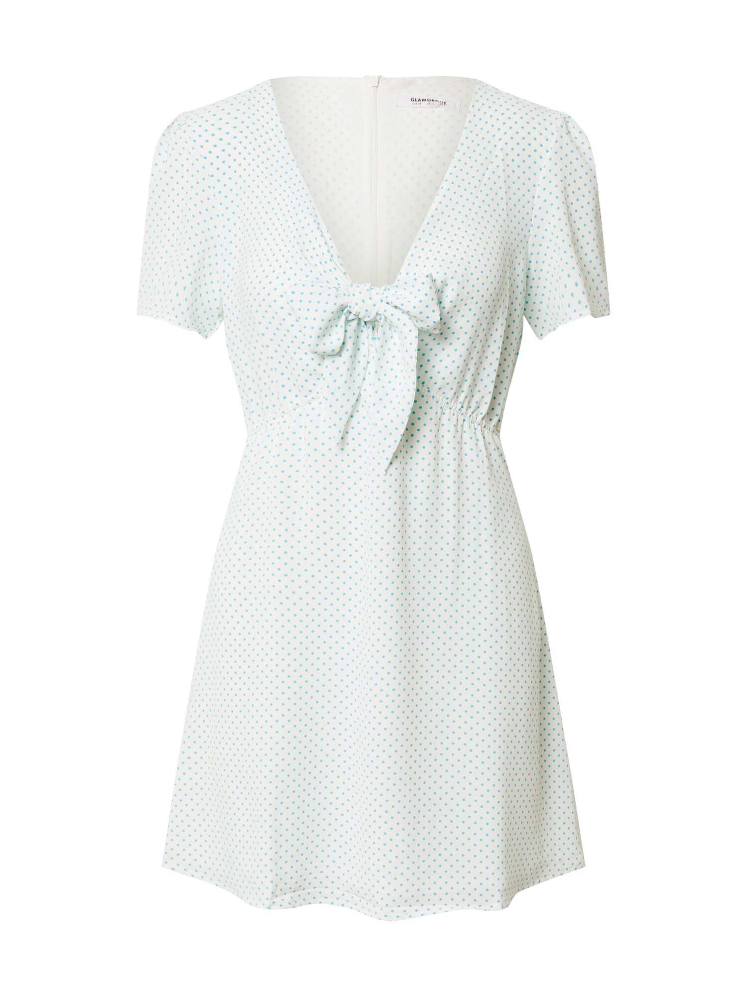 GLAMOROUS Suknelė 'KA6343'  balta / turkio spalva