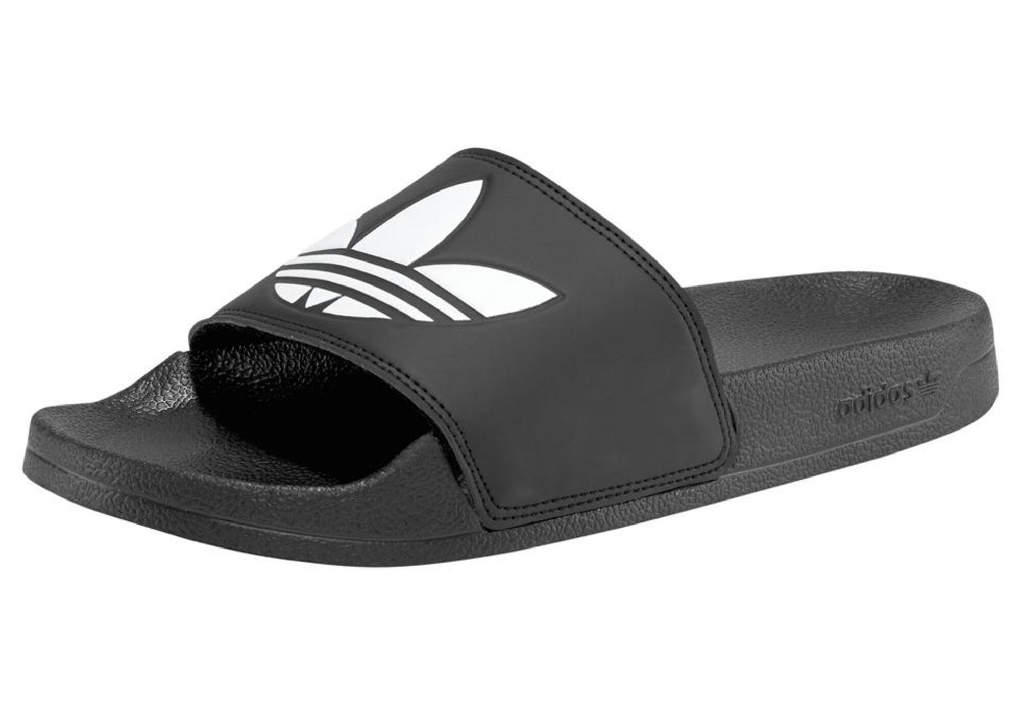 ADIDAS ORIGINALS Šlepetės 'Adilette Lite'  juoda / balta