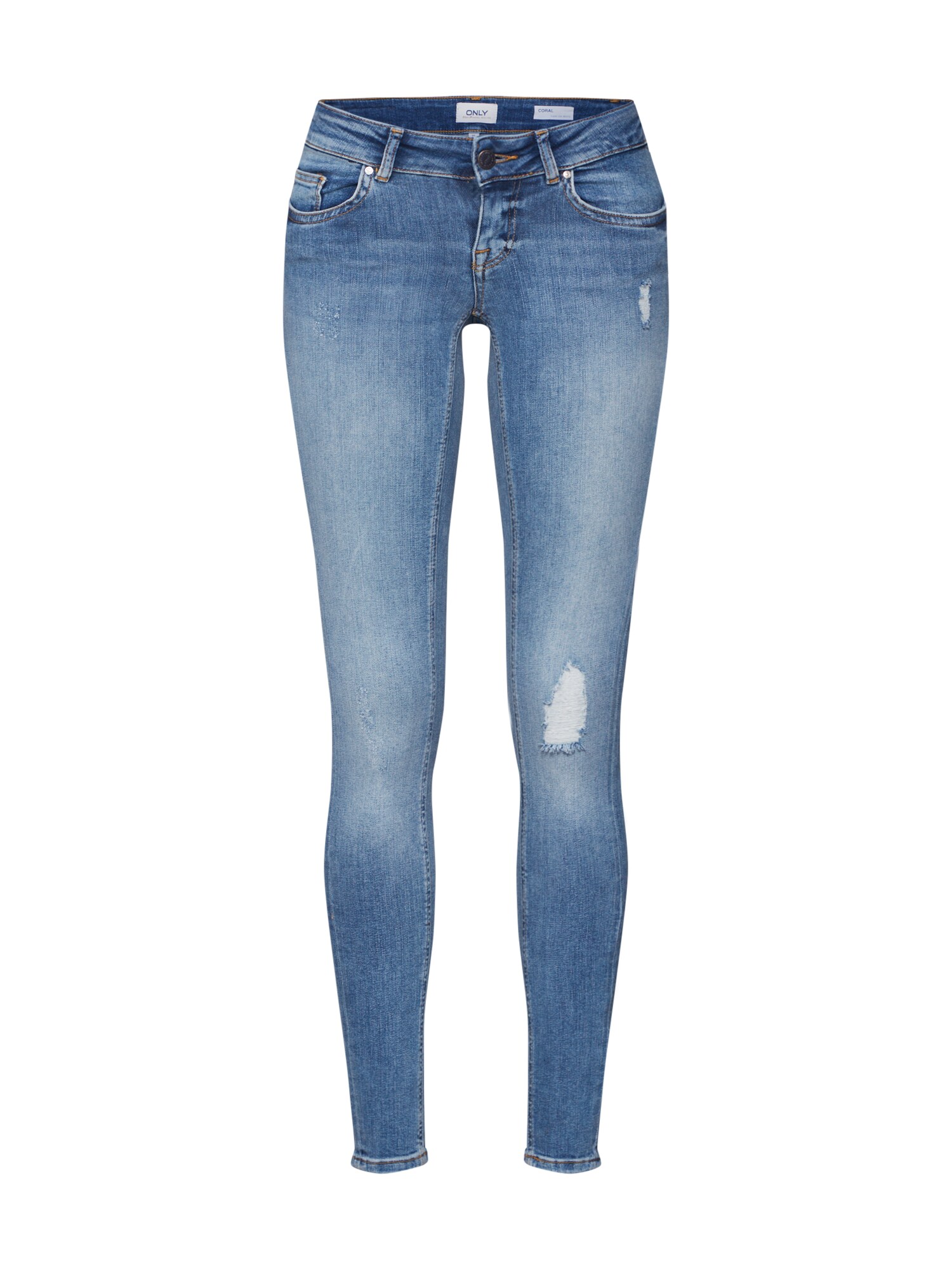 Only Dames Jeans Onlcoral Blauw Denim only kopen in de aanbieding