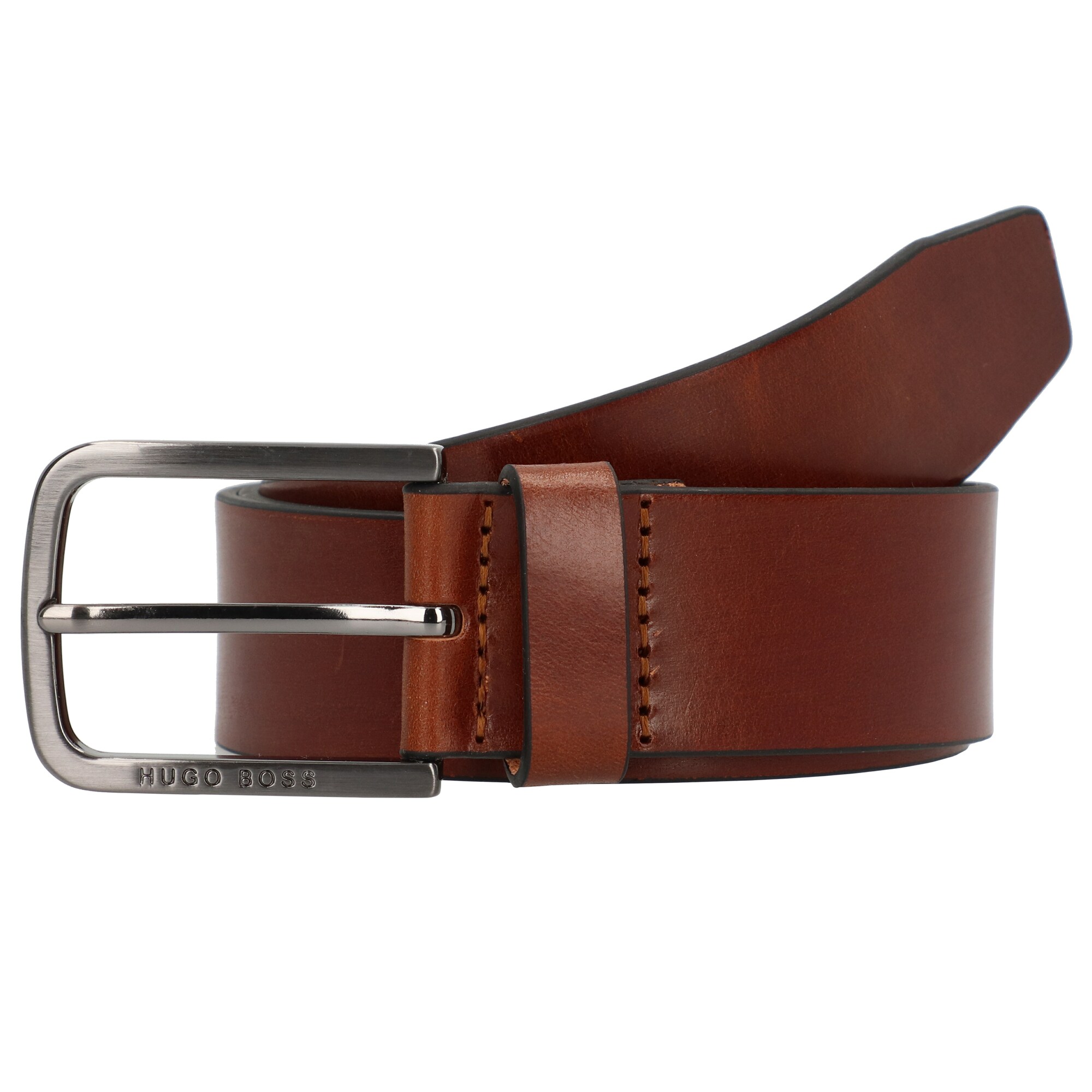 Boss Heren Riem Serafy Bruin boss kopen in de aanbieding