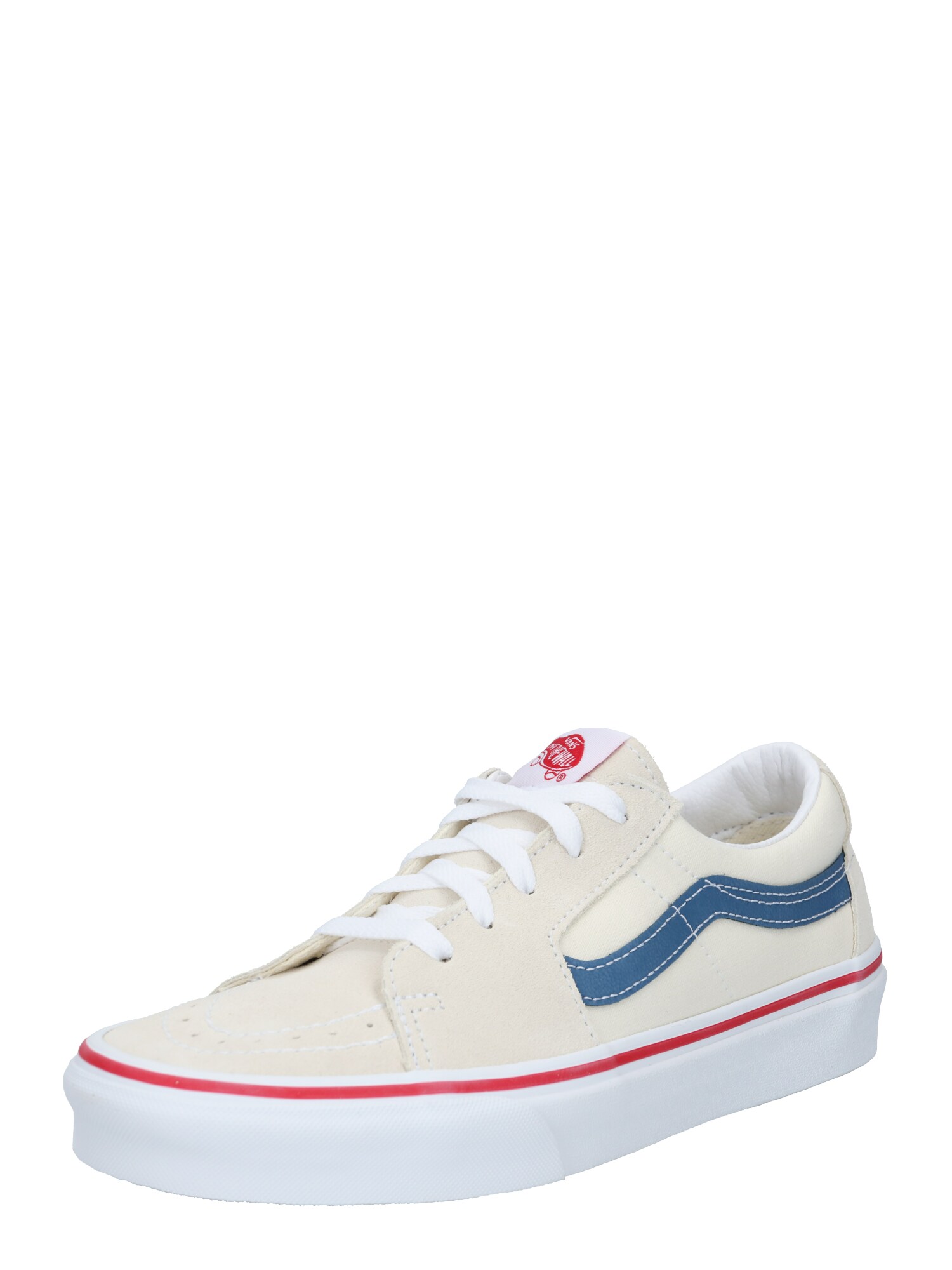 VANS Sportbačiai be auliuko  tamsiai mėlyna / vyno raudona spalva / natūrali balta / dangaus žydra