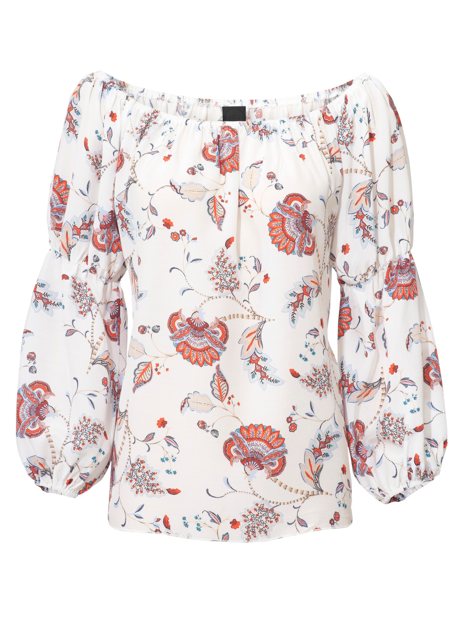 Heine Dames Blouse Kersrood Wit heine kopen in de aanbieding