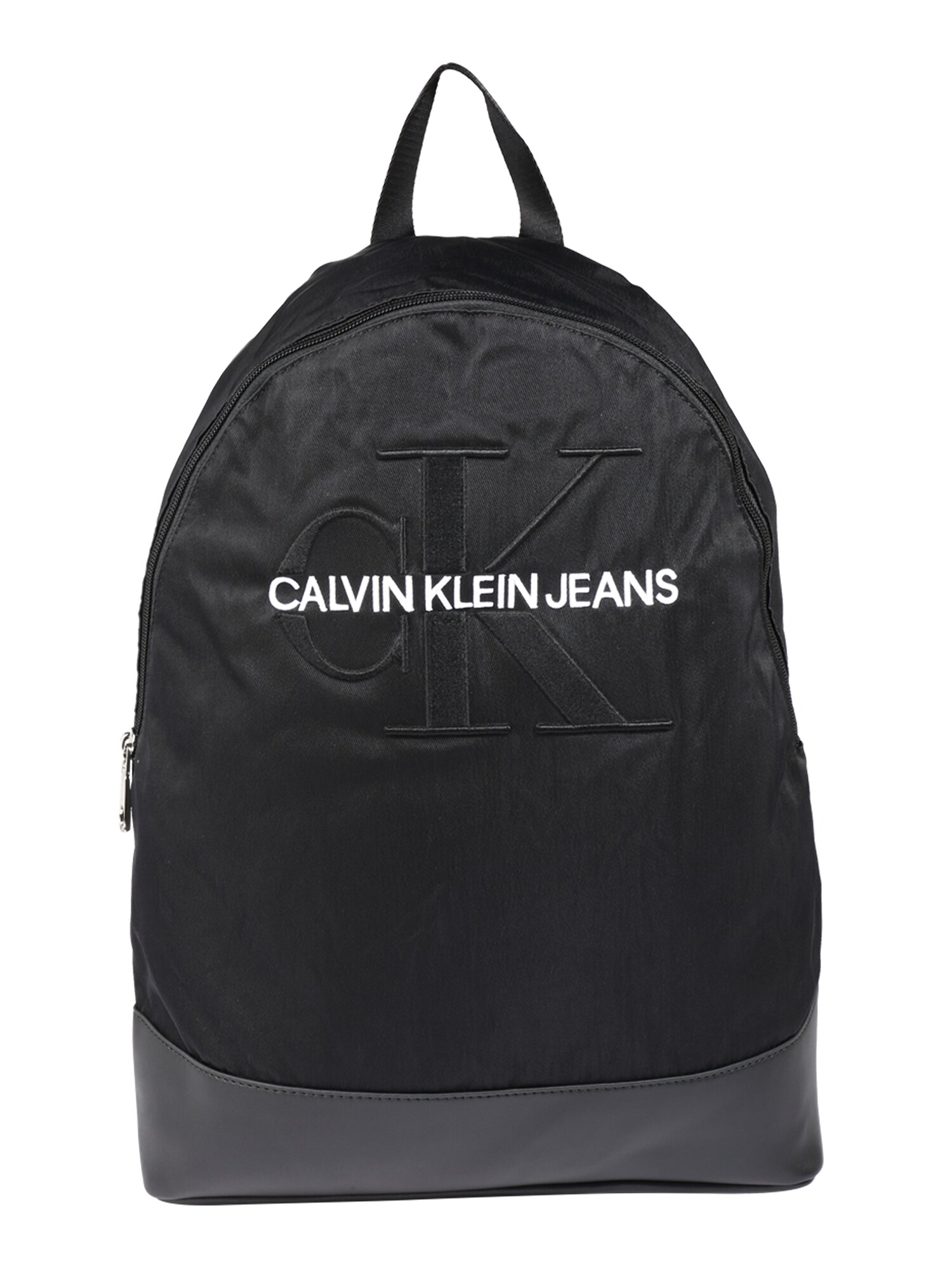 Calvin Klein Heren Rugzak Monogram Nylon Cp Bp Wo Pocket Zwart calvin klein kopen in de aanbieding