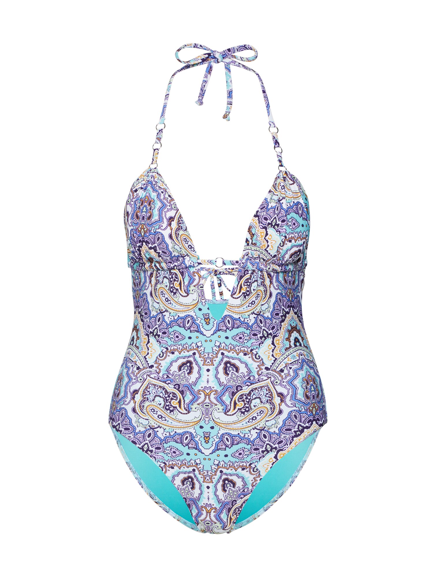 Seafolly Maudymosi kostiumėlis 'Multi Ring Maillot'  turkio spalva