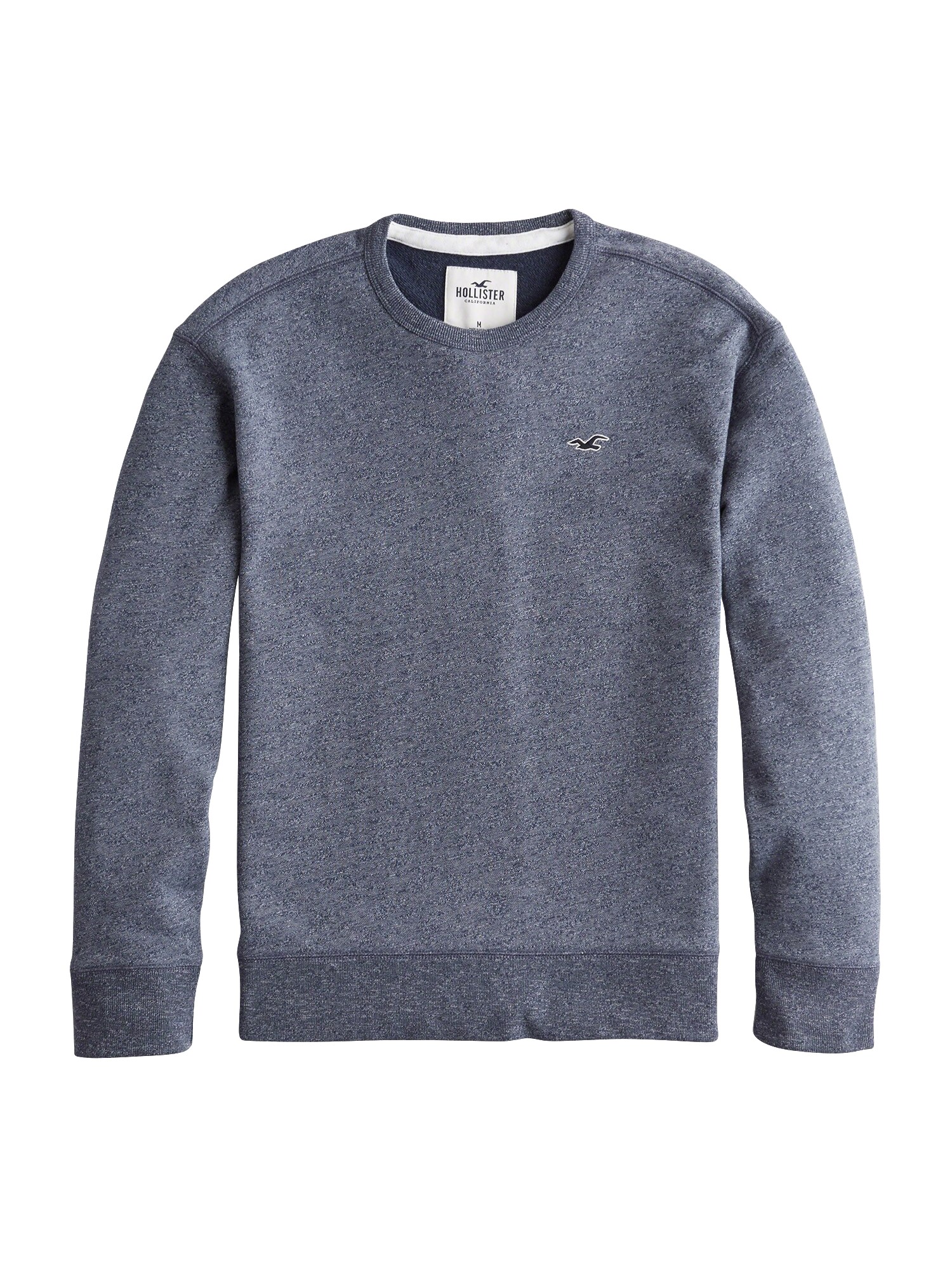 Hollister Heren Sweatshirt Tricolor Blocking Smoky Blue hollister kopen in de aanbieding