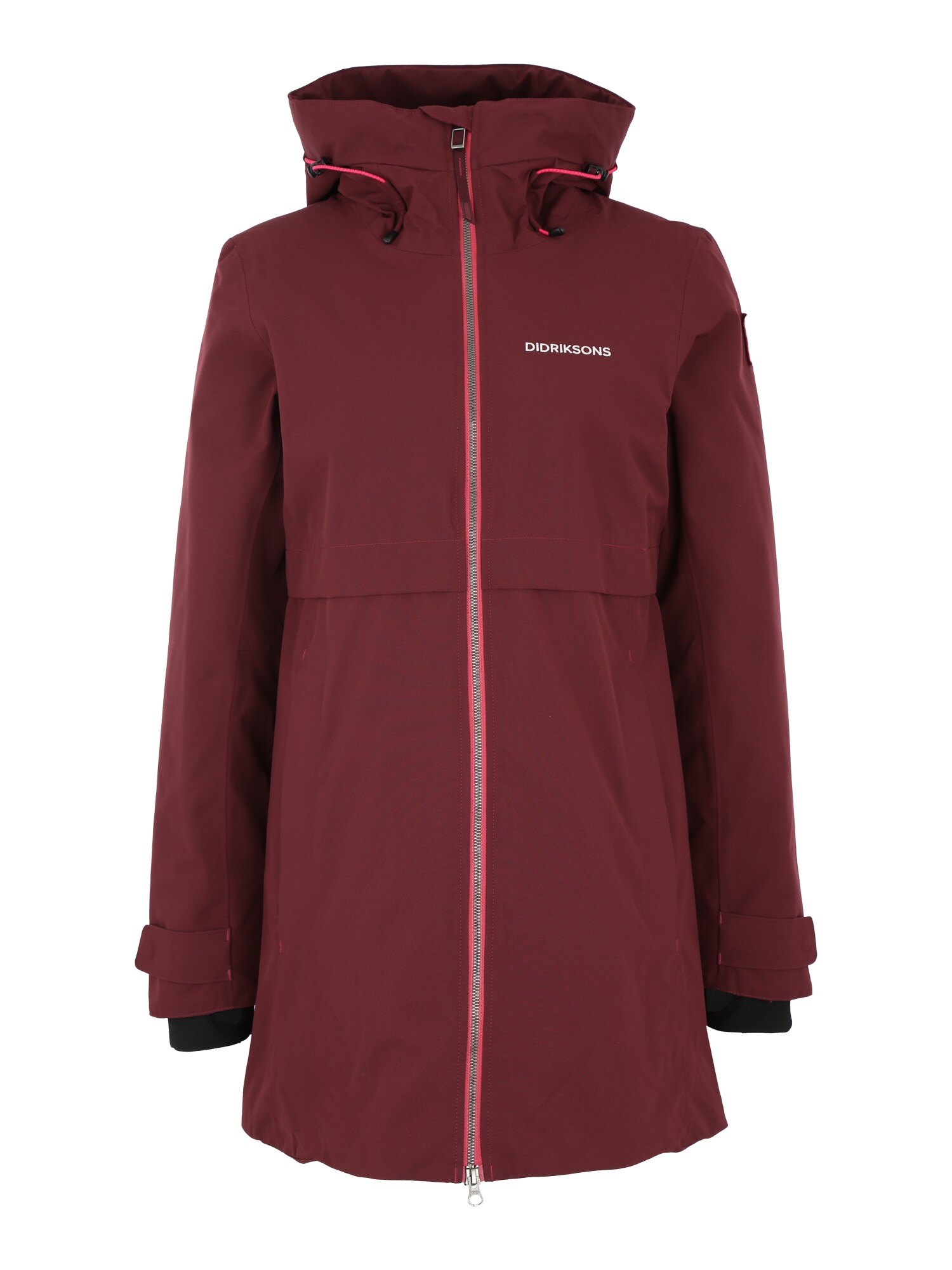 Didriksons1913 Dames Outdoormantel Helle Wijnrood didriksons1913 kopen in de aanbieding