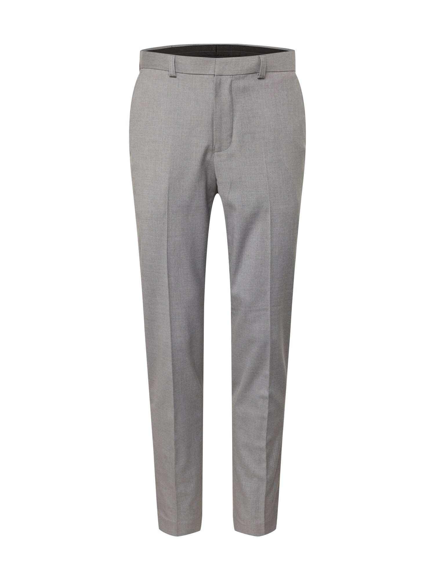 BURTON MENSWEAR LONDON Kelnės su kantu  pilka