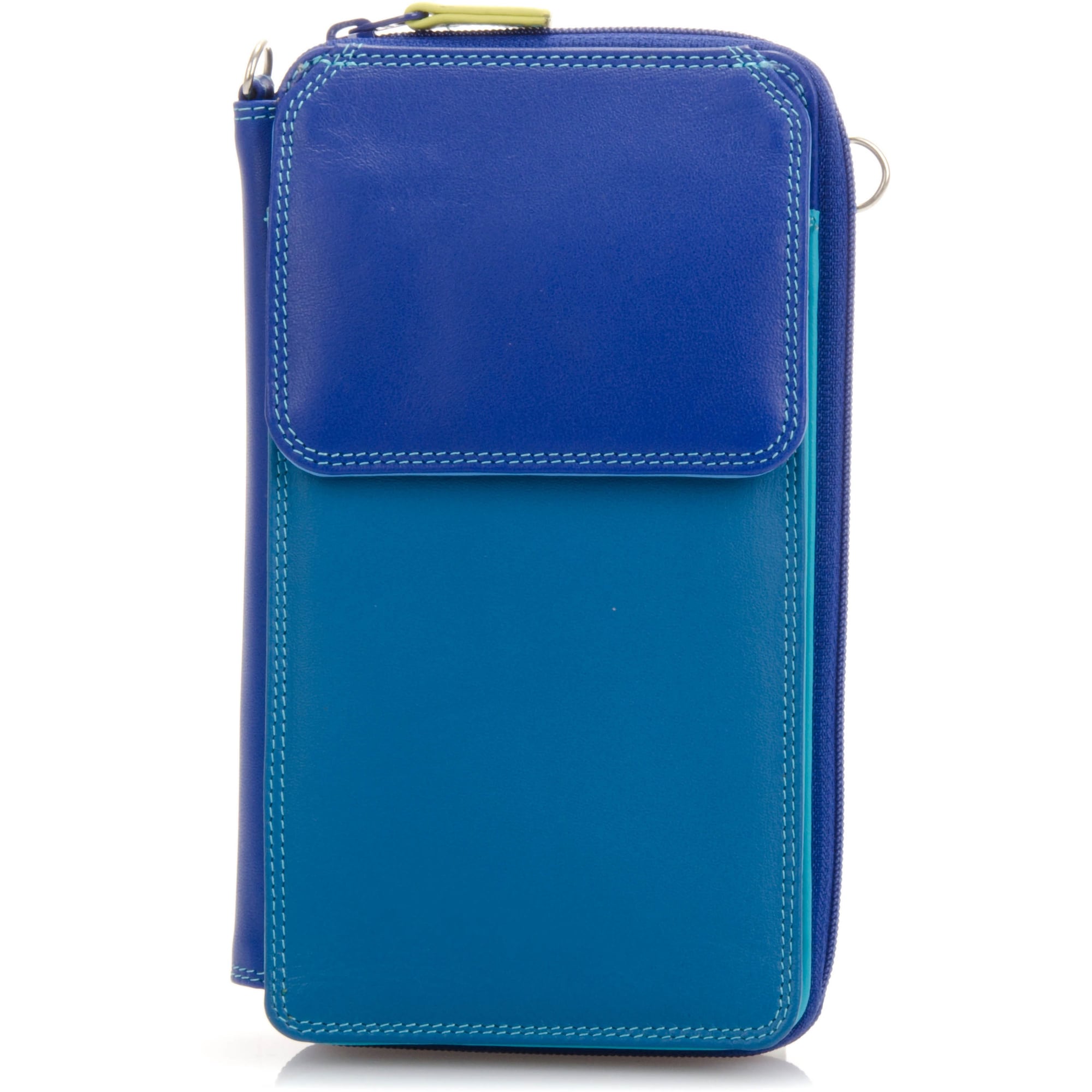 Mywalit Portemonnee 'Multi Purse' Blauw / Turquoise / Hemelsblauw / Lichtgeel / Pastelgroen