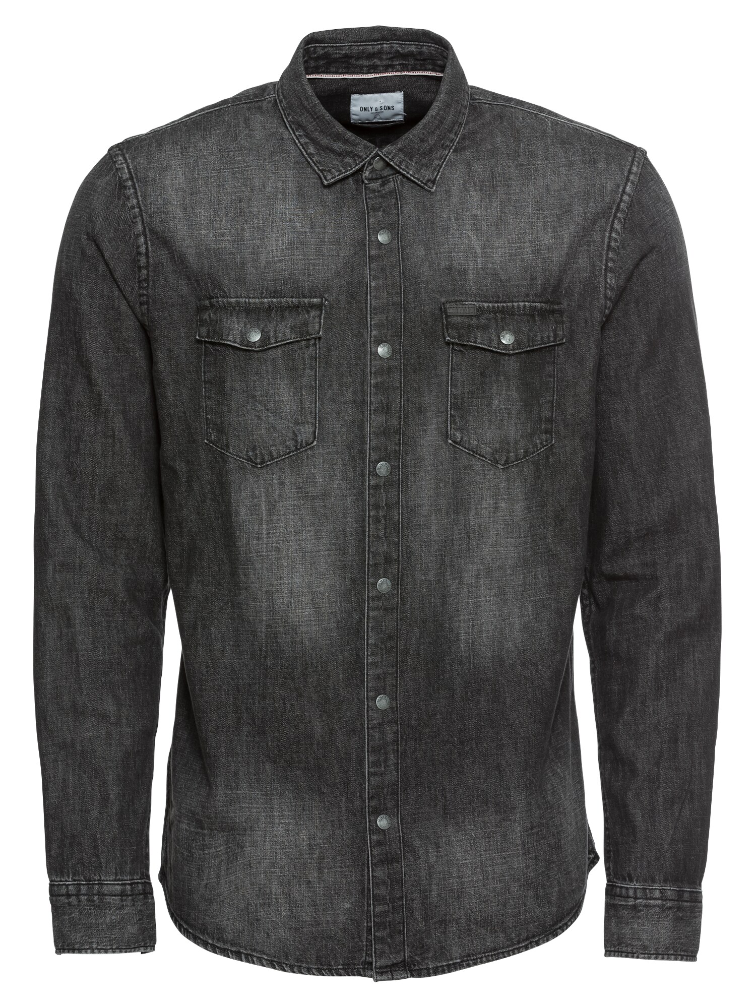 Only & Sons Hemd grey denim