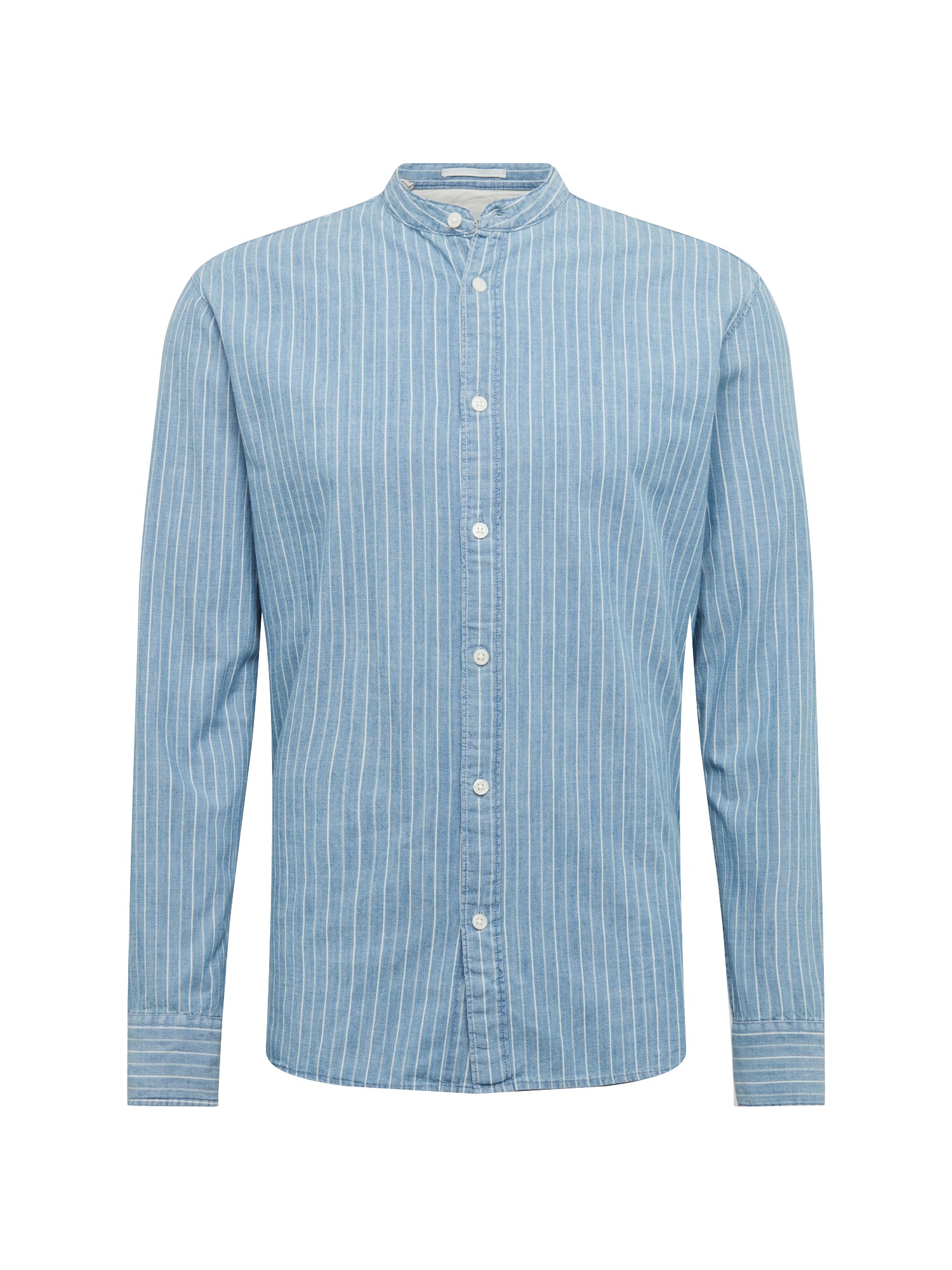 Selected Homme Heren Overhemd Nolan China Lichtblauw Wit selected homme kopen in de aanbieding