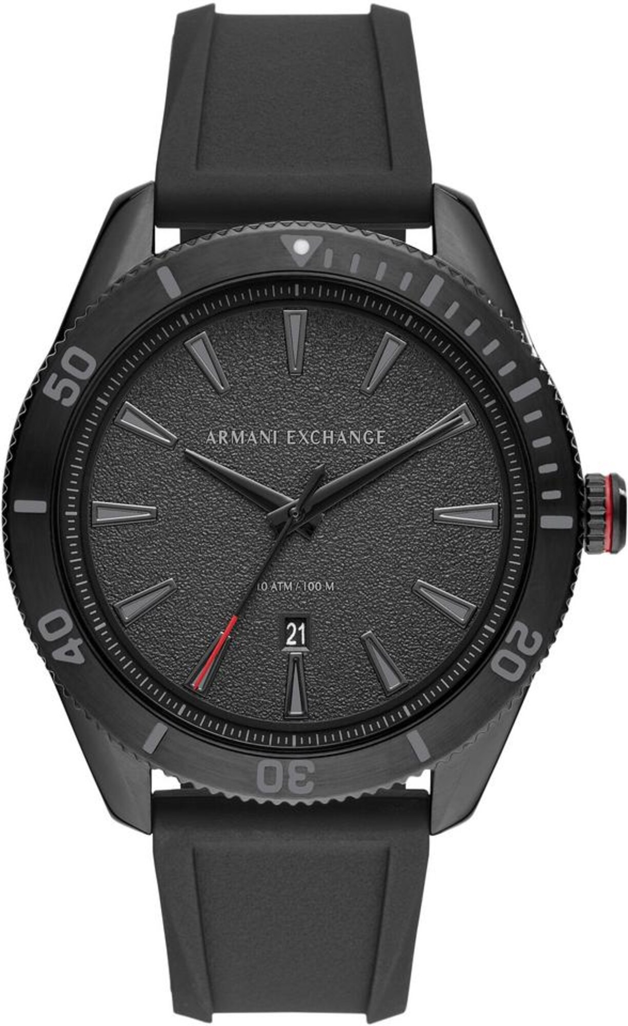 ARMANI EXCHANGE Quarzuhr schwarz