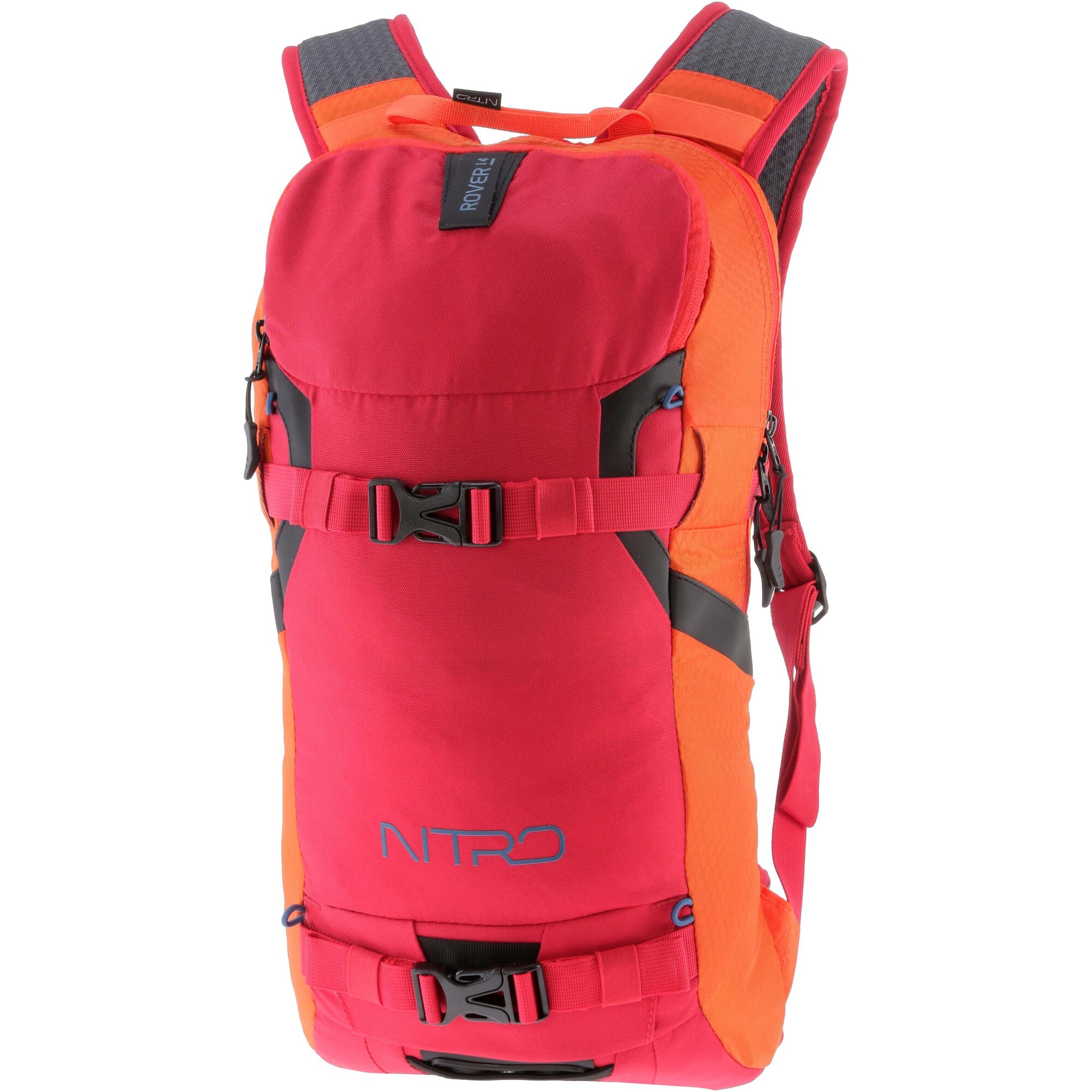 Nitro Dames Sportrugzak Rover Koraal Rood Zwart nitro kopen in de aanbieding