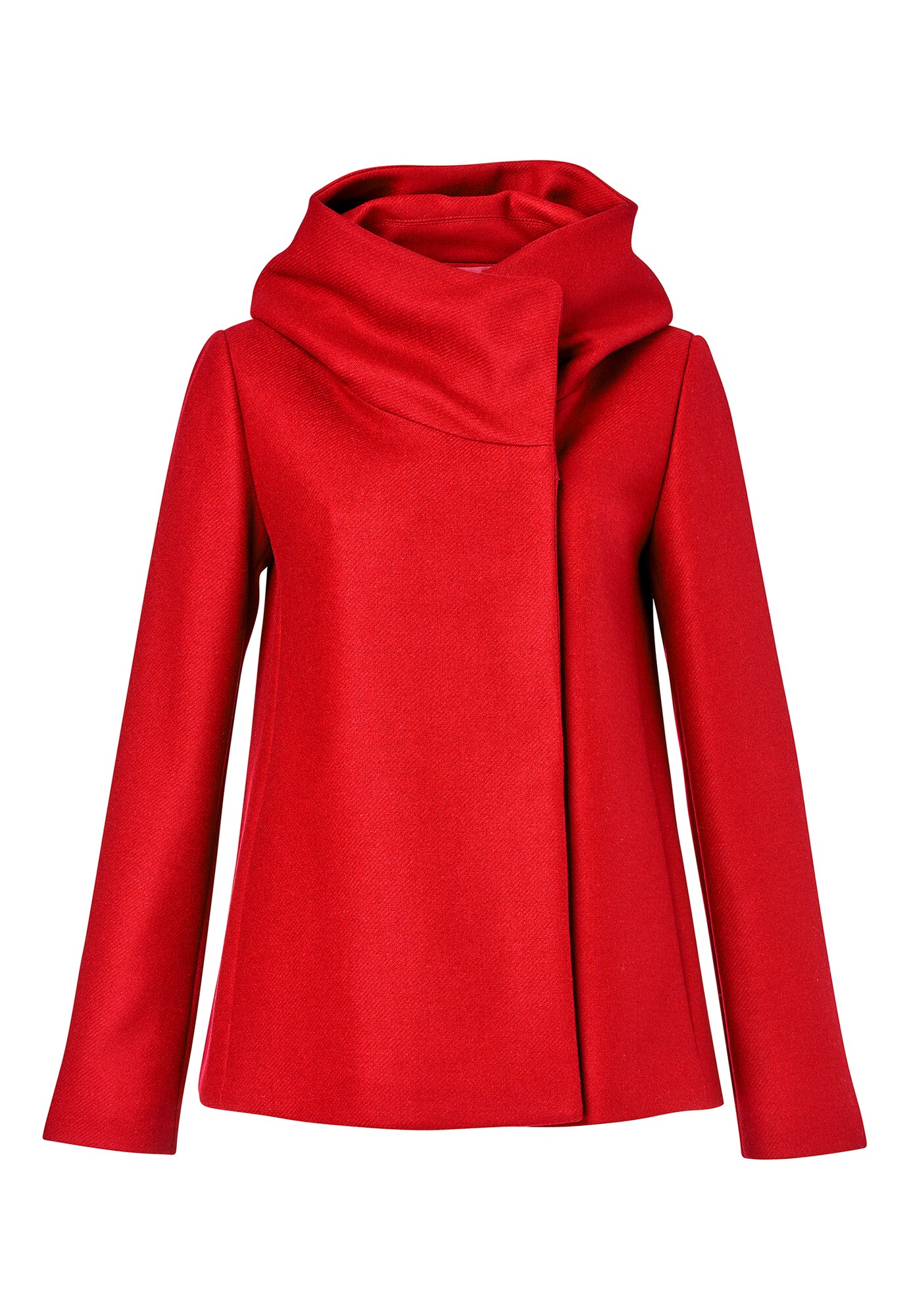HALLHUBER Wolljacke rubinrot