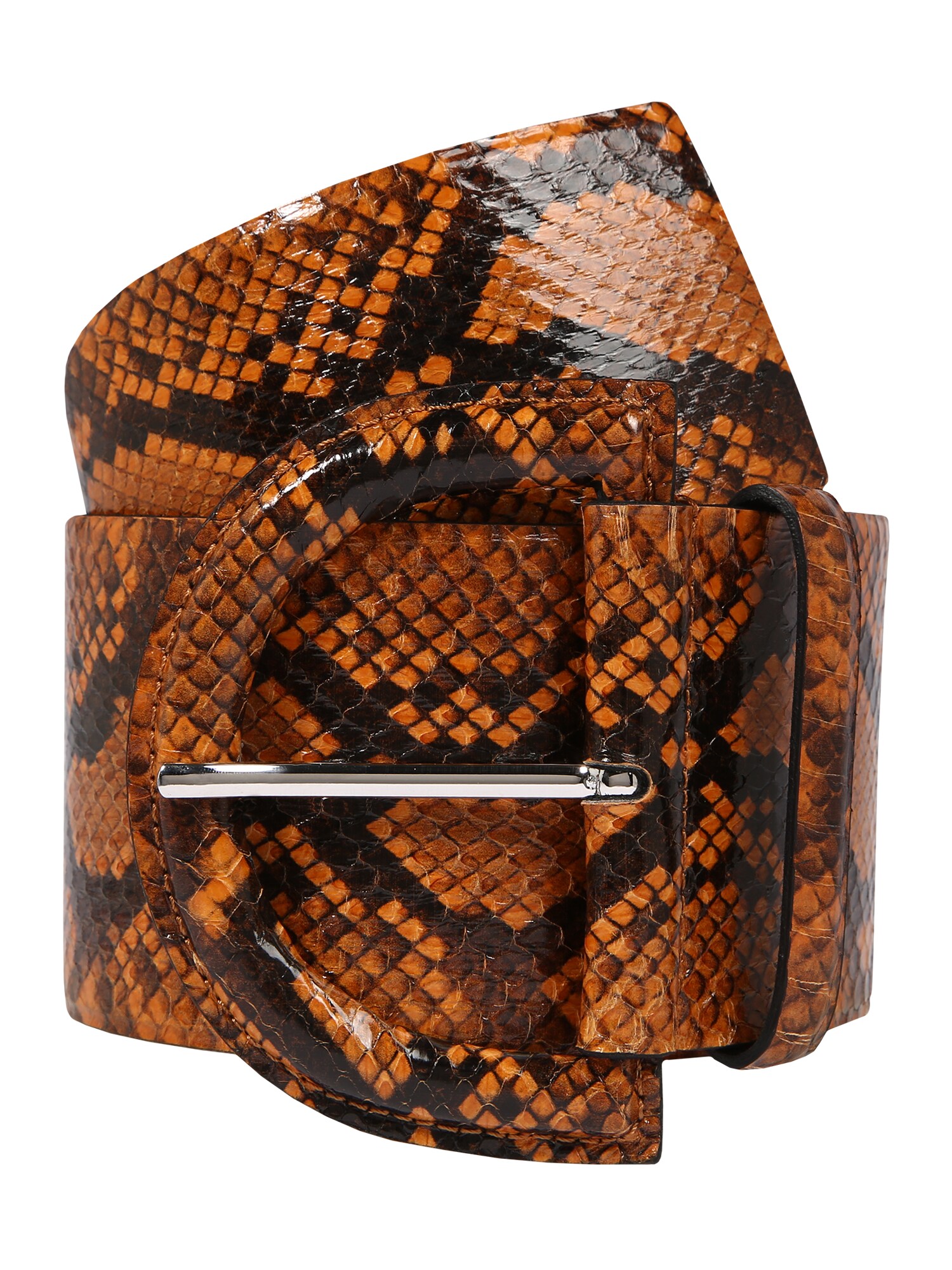 McQ Alexander McQueen Diržas 'WIDE WAIST BELT'  ruda (konjako)