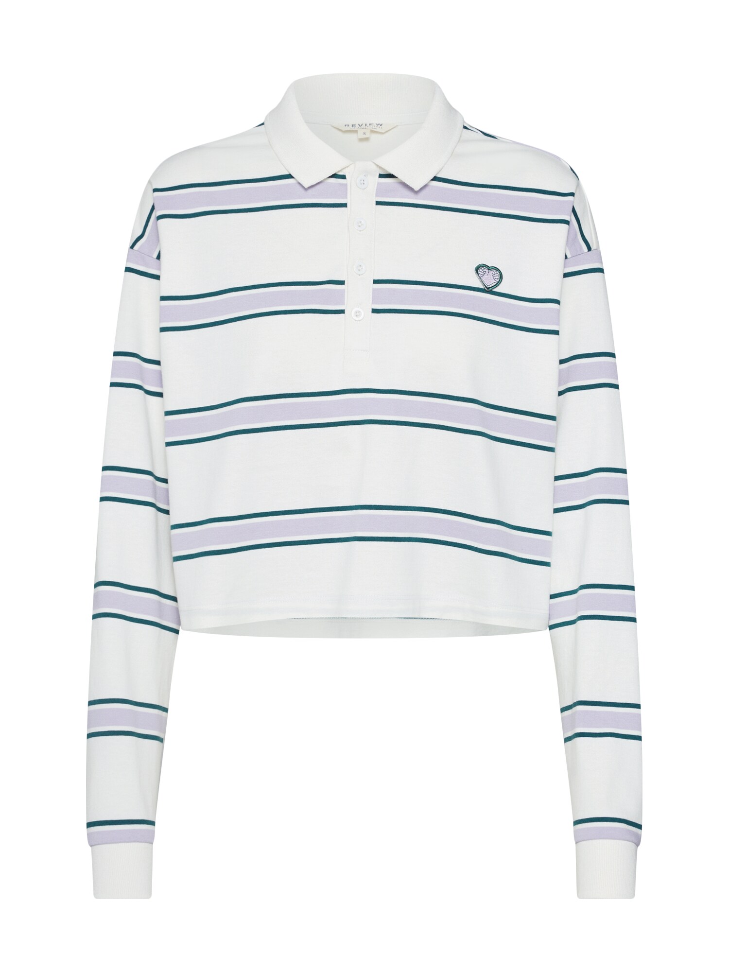Review Marškinėliai 'COZY LONGSLEEVE D-T-SHIRT 1/1'  balta