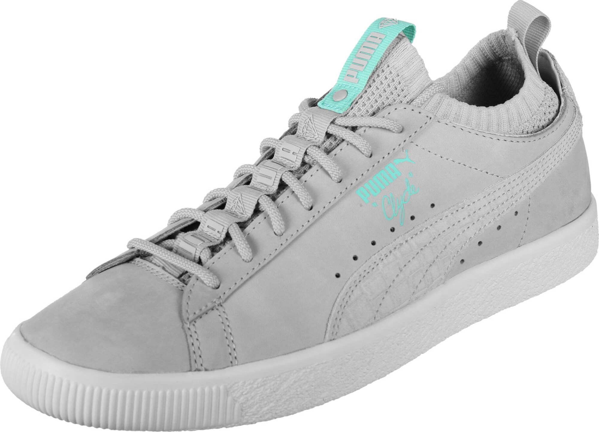 PUMA Sneaker aqua / grau