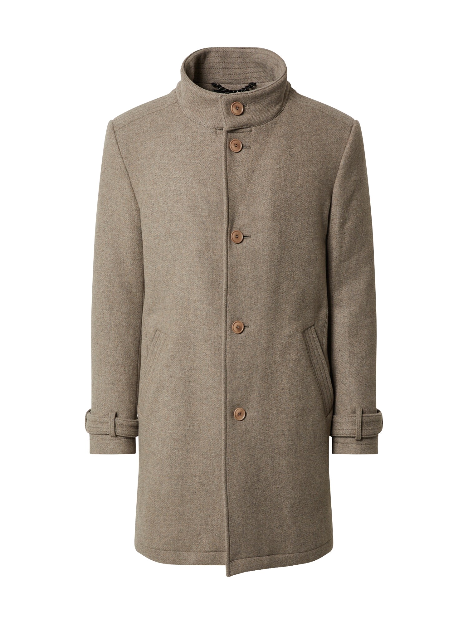 DRYKORN Rudeninis-žieminis paltas 'Onnex'  rausvai pilka / marga smėlio spalva