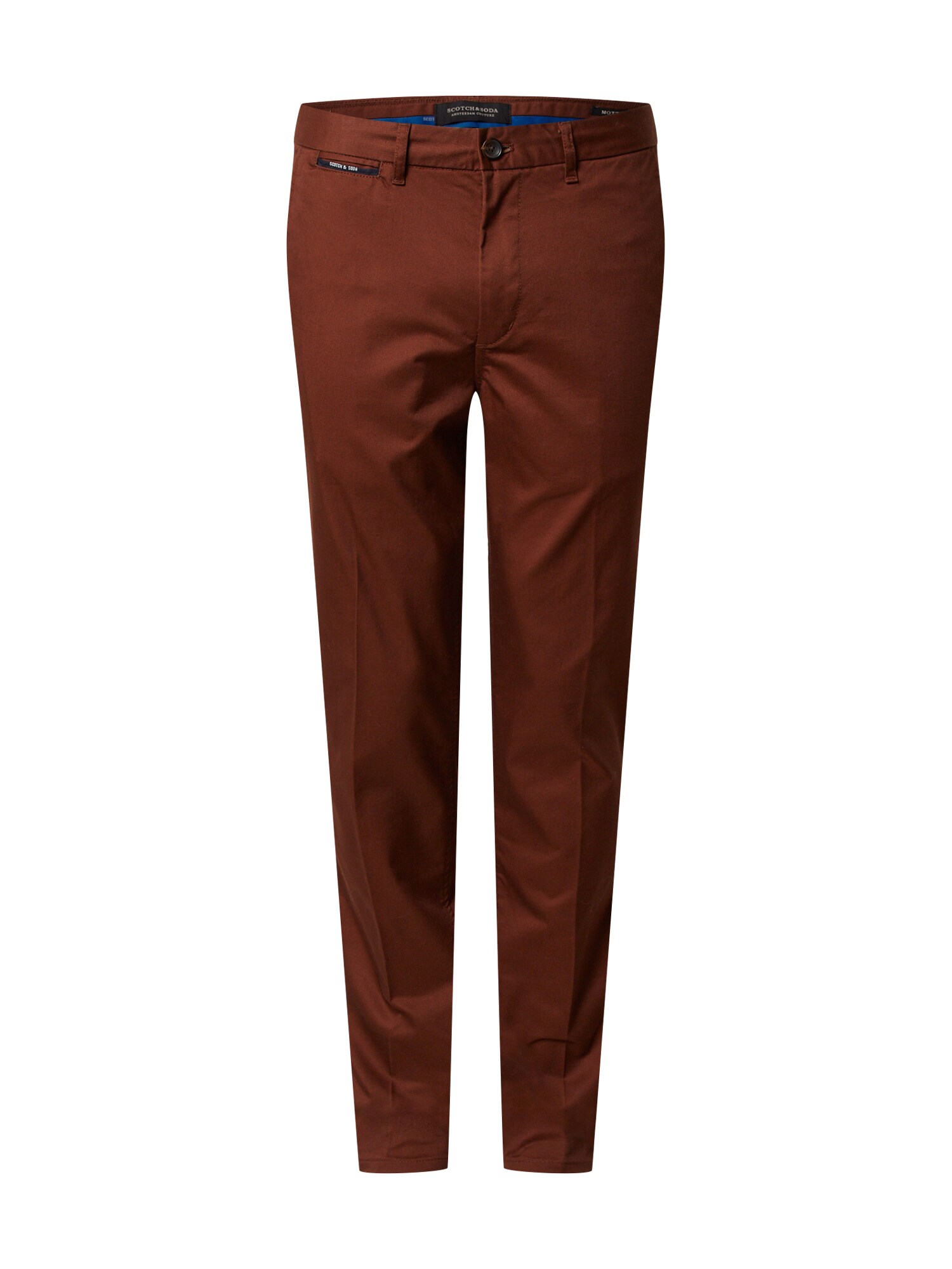 SCOTCH & SODA Chino stiliaus kelnės 'Mott'  ruda