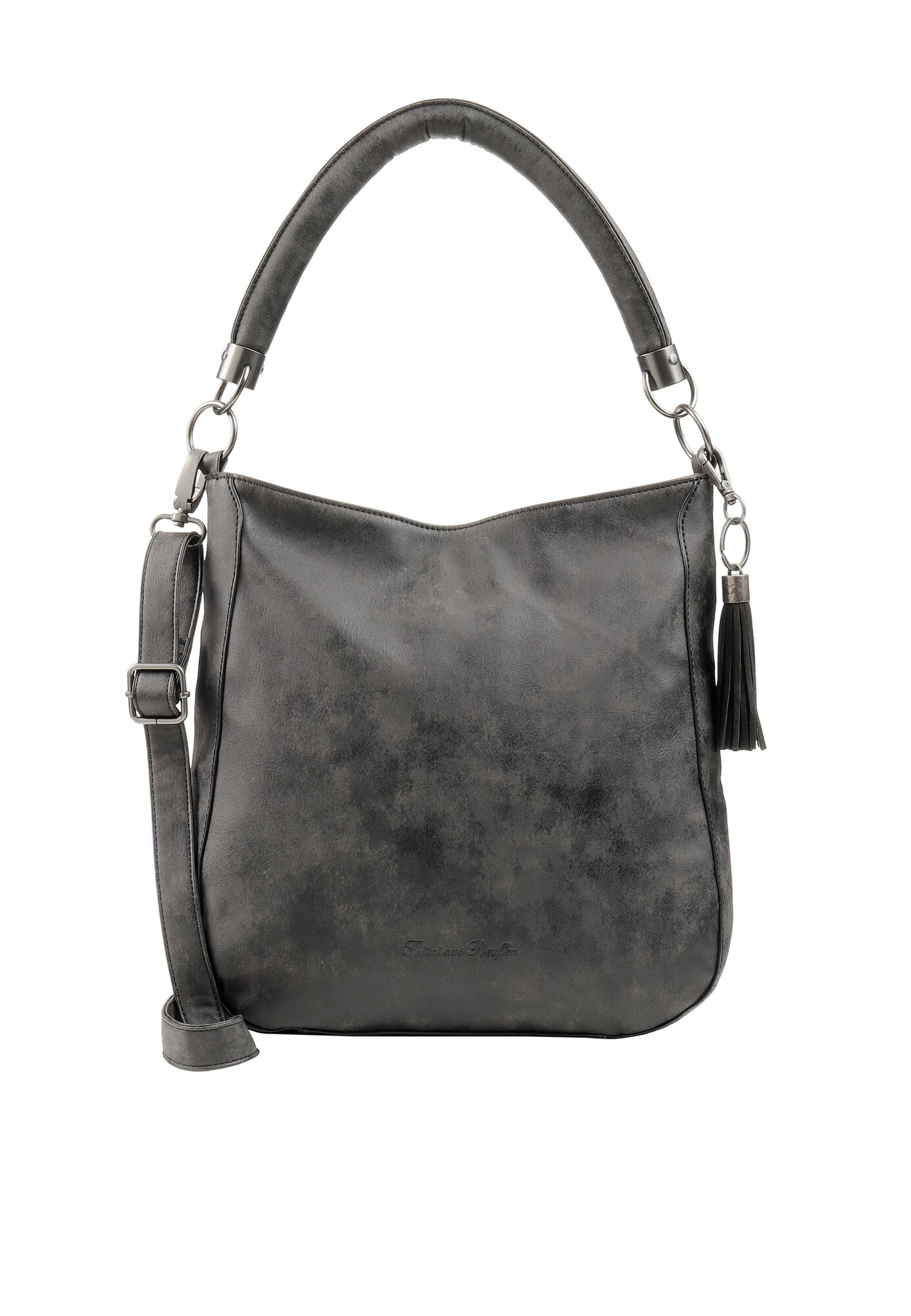 Fritzi Aus Preussen Dames Schoudertas Heike Antraciet fritzi aus preussen kopen in de aanbieding