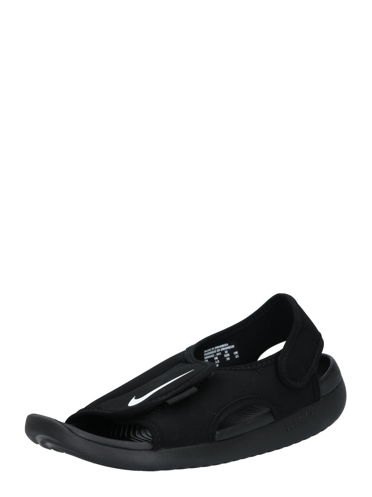 Nike Sportswear Atviri batai 'SUNRAY ADJUST 5 V2 (GS/PS)'  balta / juoda