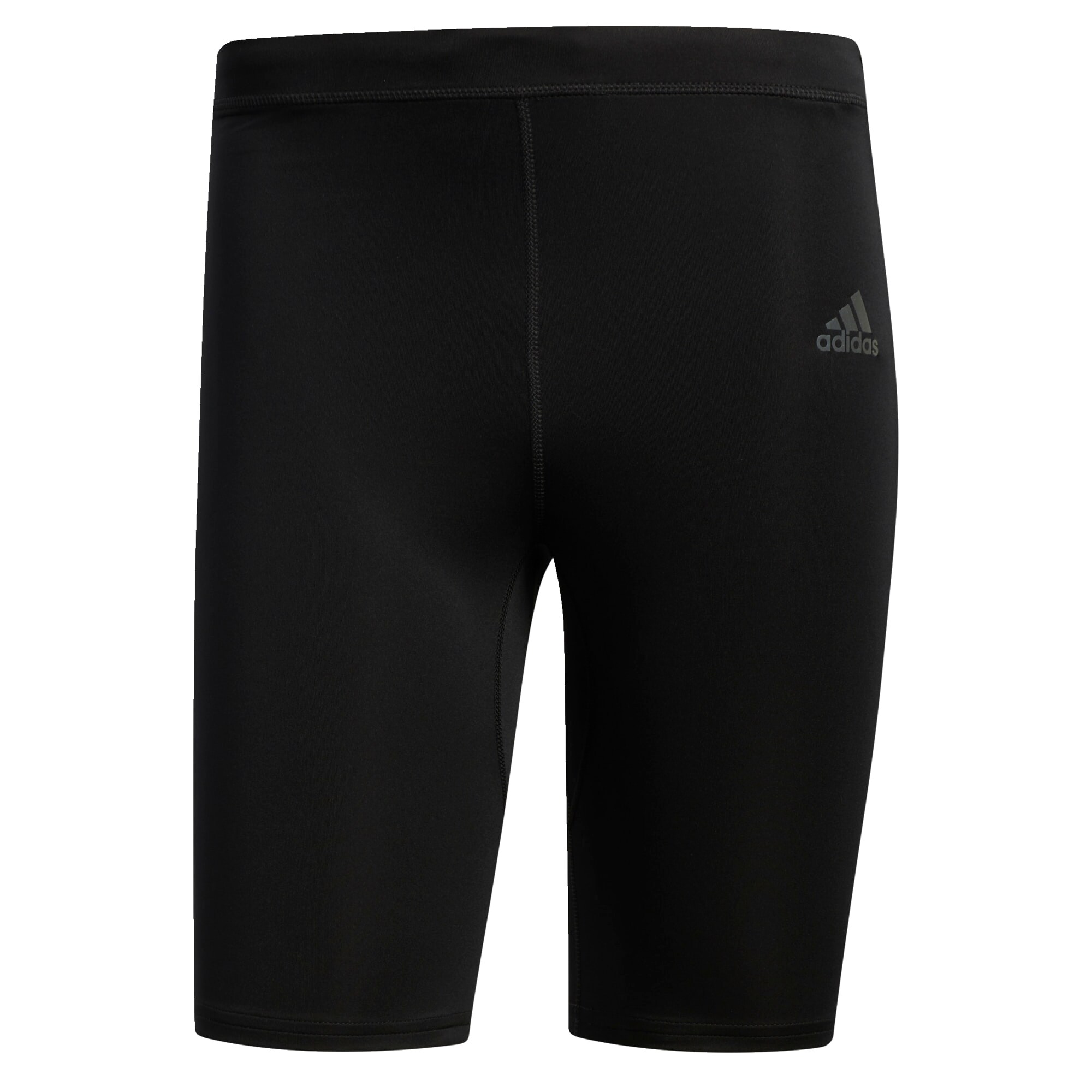 ADIDAS PERFORMANCE Sportinės kelnės 'Own The Run'  juoda / pilka