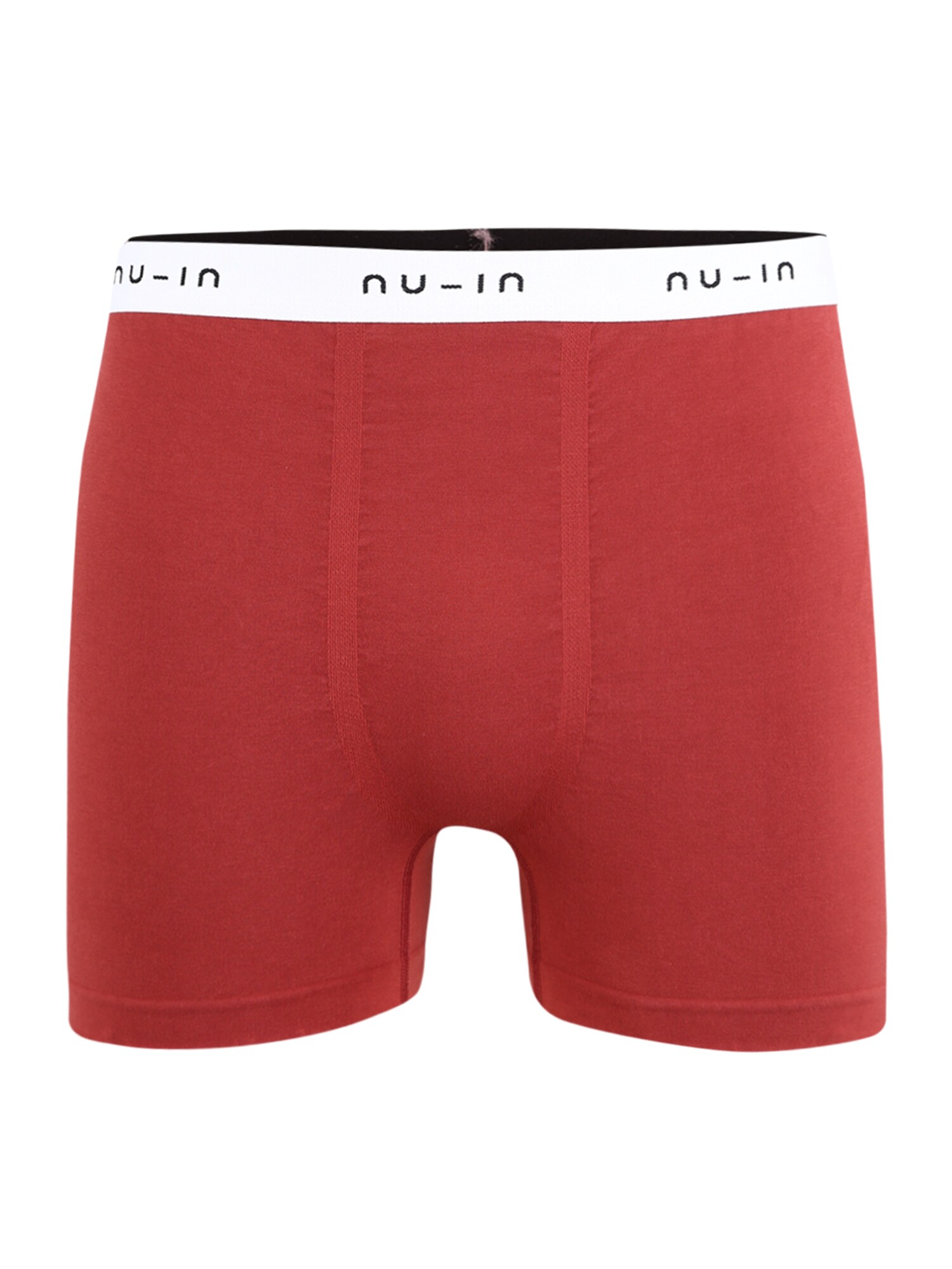 NU-IN Boxer trumpikės  perlų balta / burgundiško vyno spalva