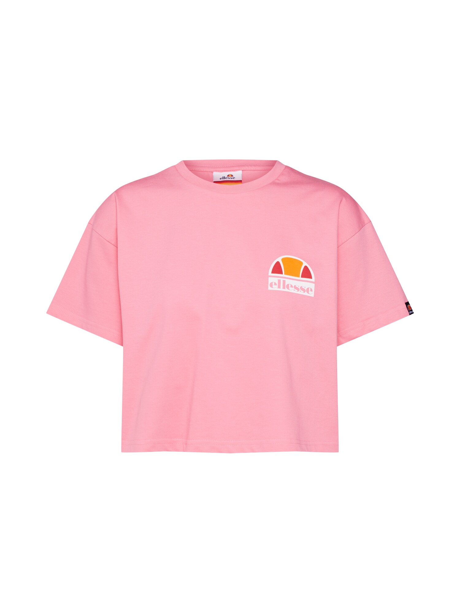 ELLESSE Marškinėliai 'MANILA'  oranžinė / rožinė / raudona / balta
