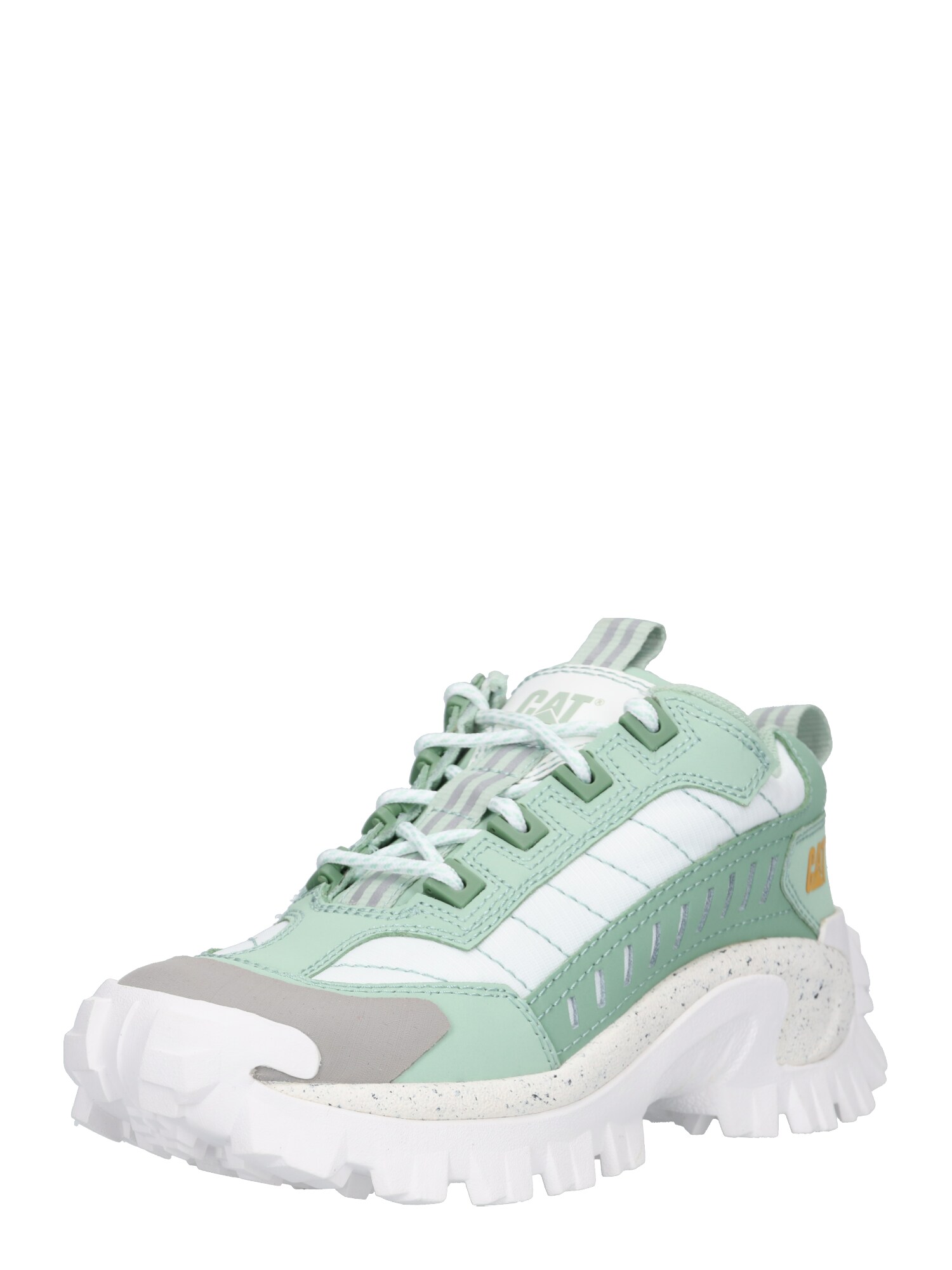 Caterpillar Dames Sneakers Laag Intruder Lea Mintgroen Wit caterpillar kopen in de aanbieding
